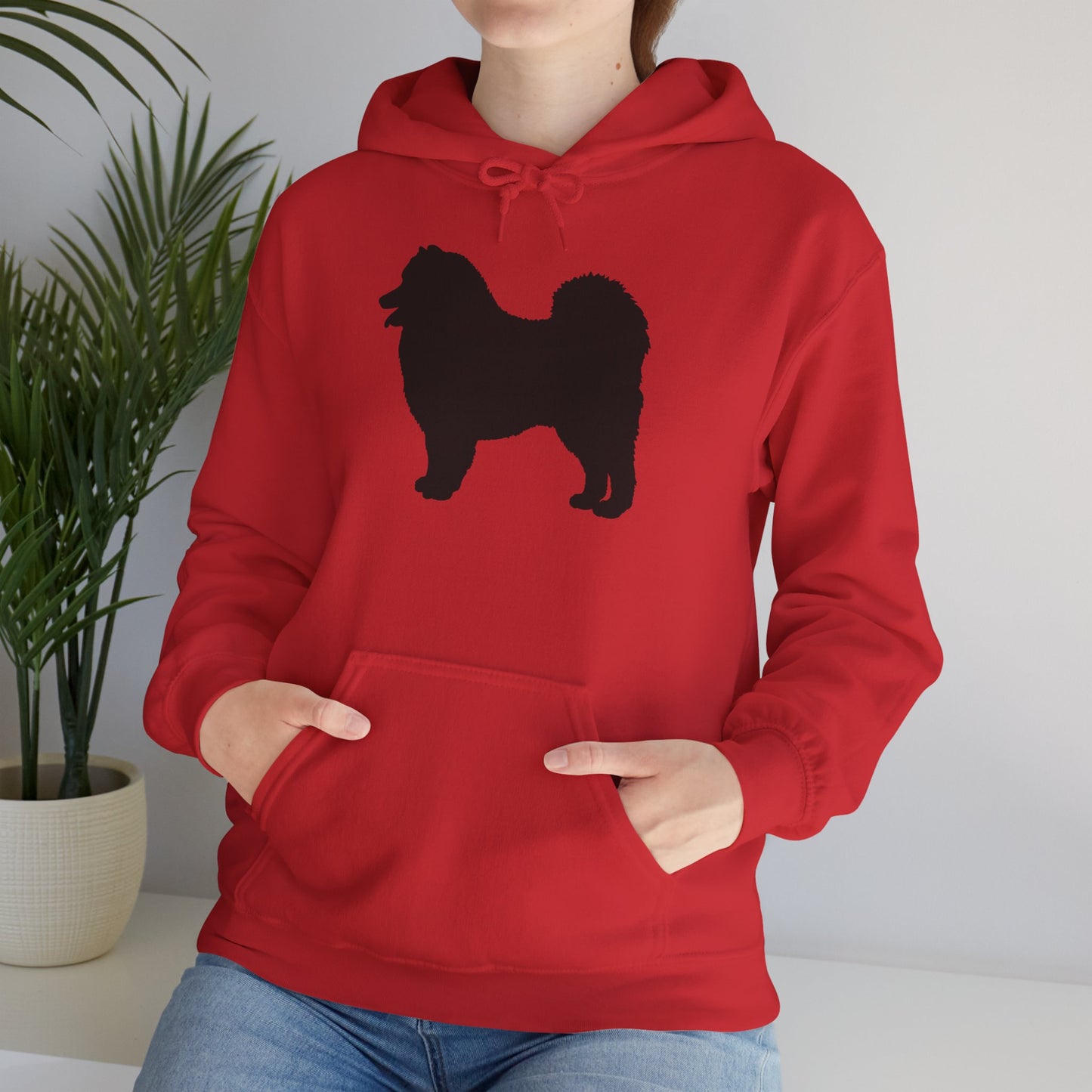Samoyed Silhouette Unisex Hoodie