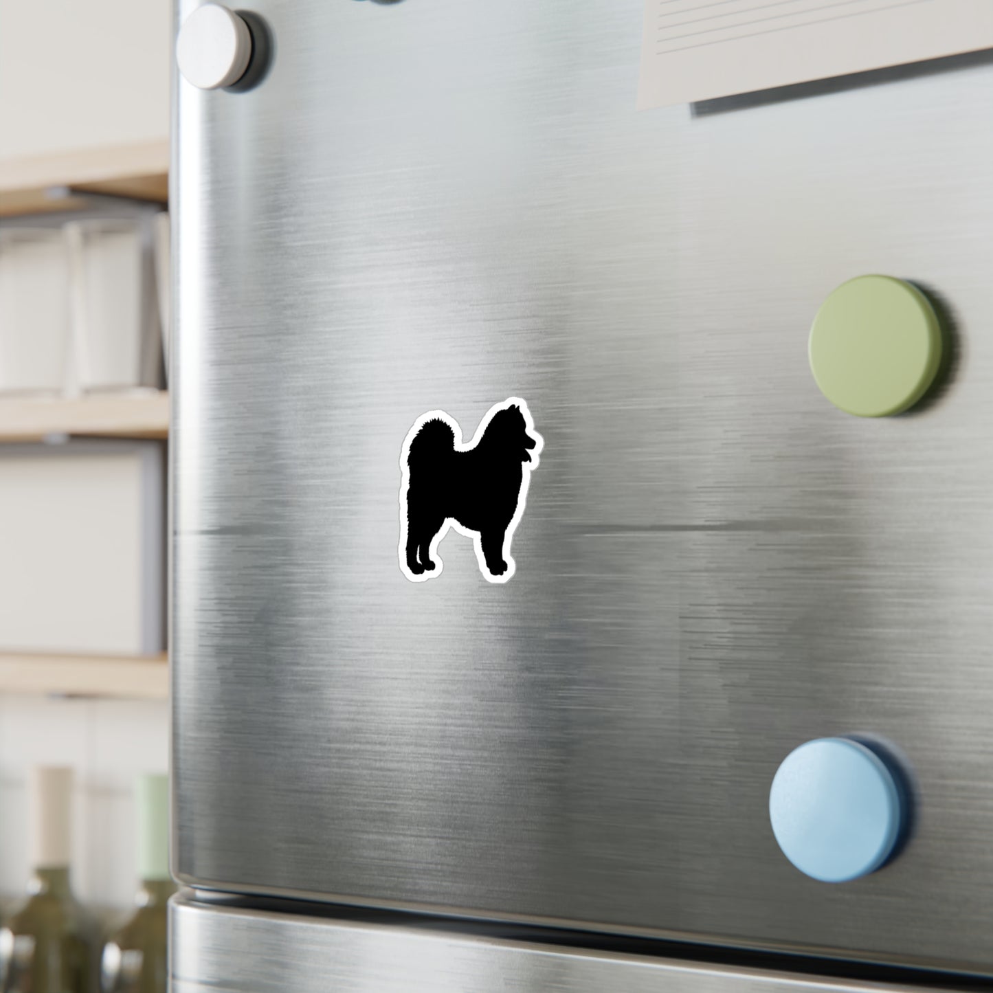 Samoyed Silhouette Vinyl Decal