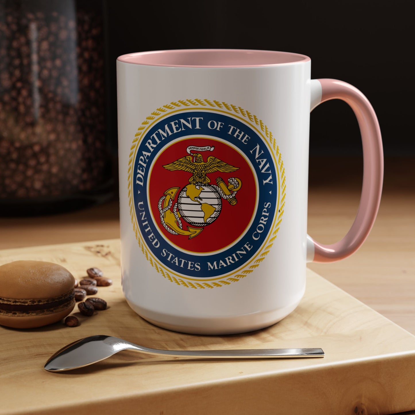 US Marine Corps 2-Tone Coffee Mug