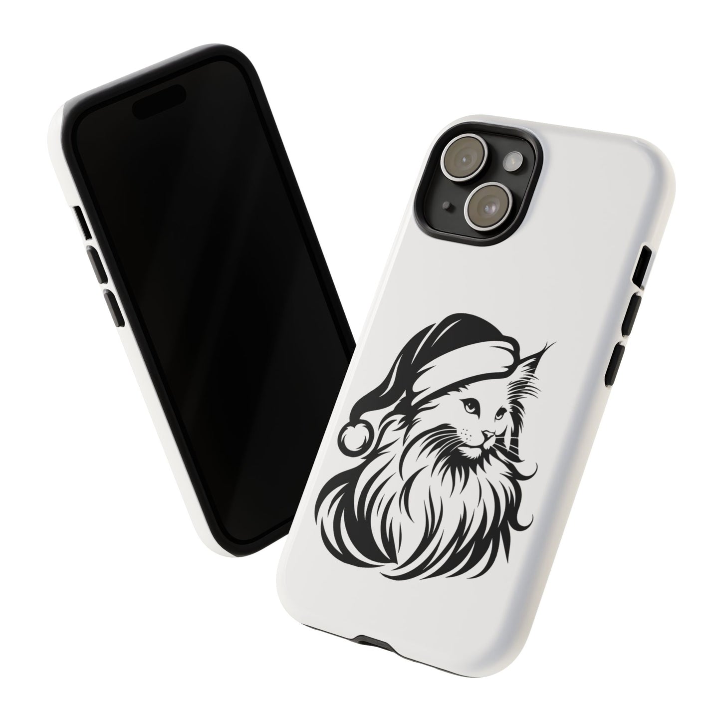 Santa Paws Cat iPhone Case