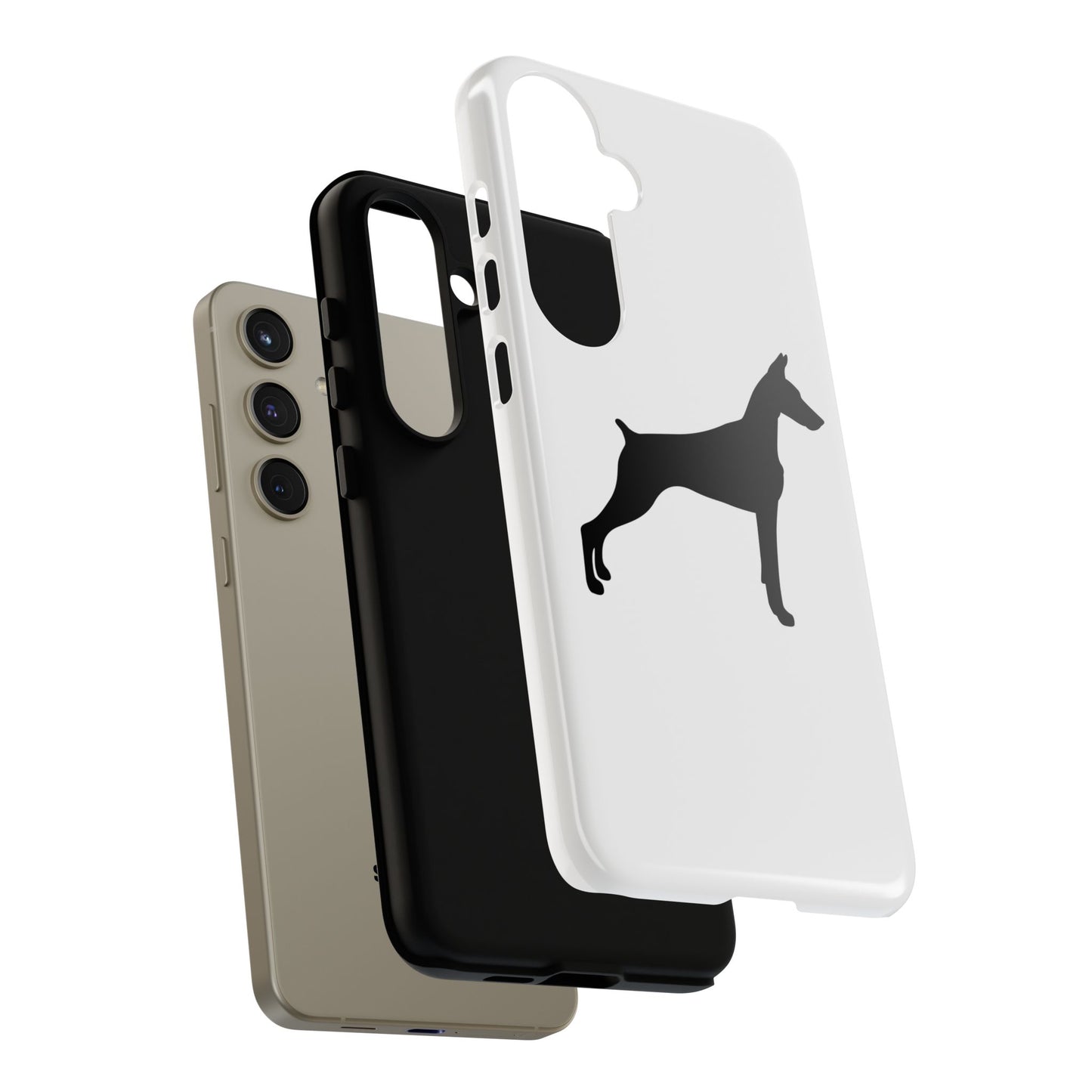 Doberman Silhouette Samsung Case