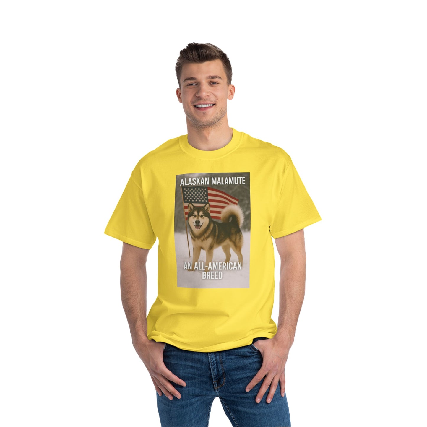 All-American Breed Men's Short-Sleeve Crewneck Tee