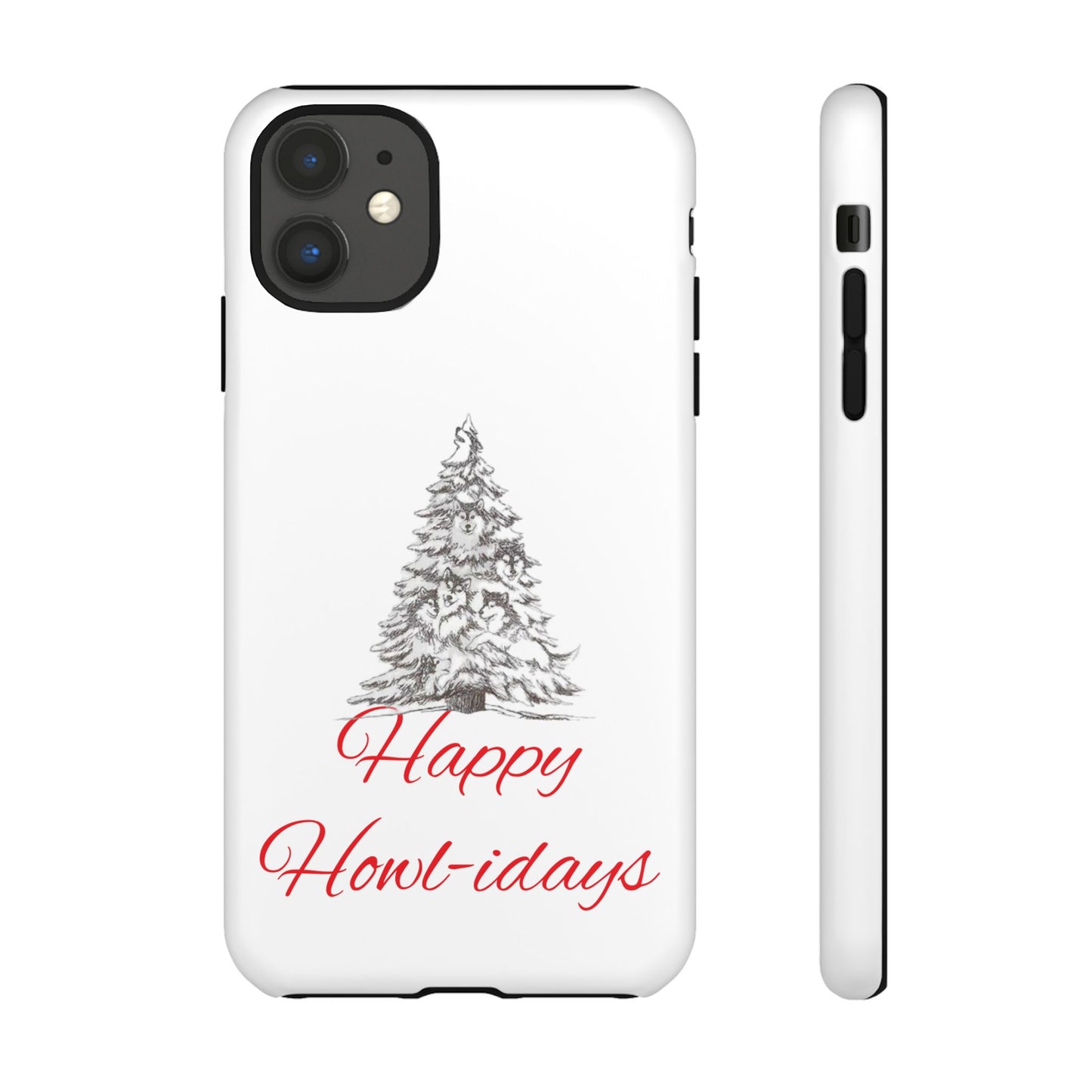 Happy Howl-idays iPhone Case