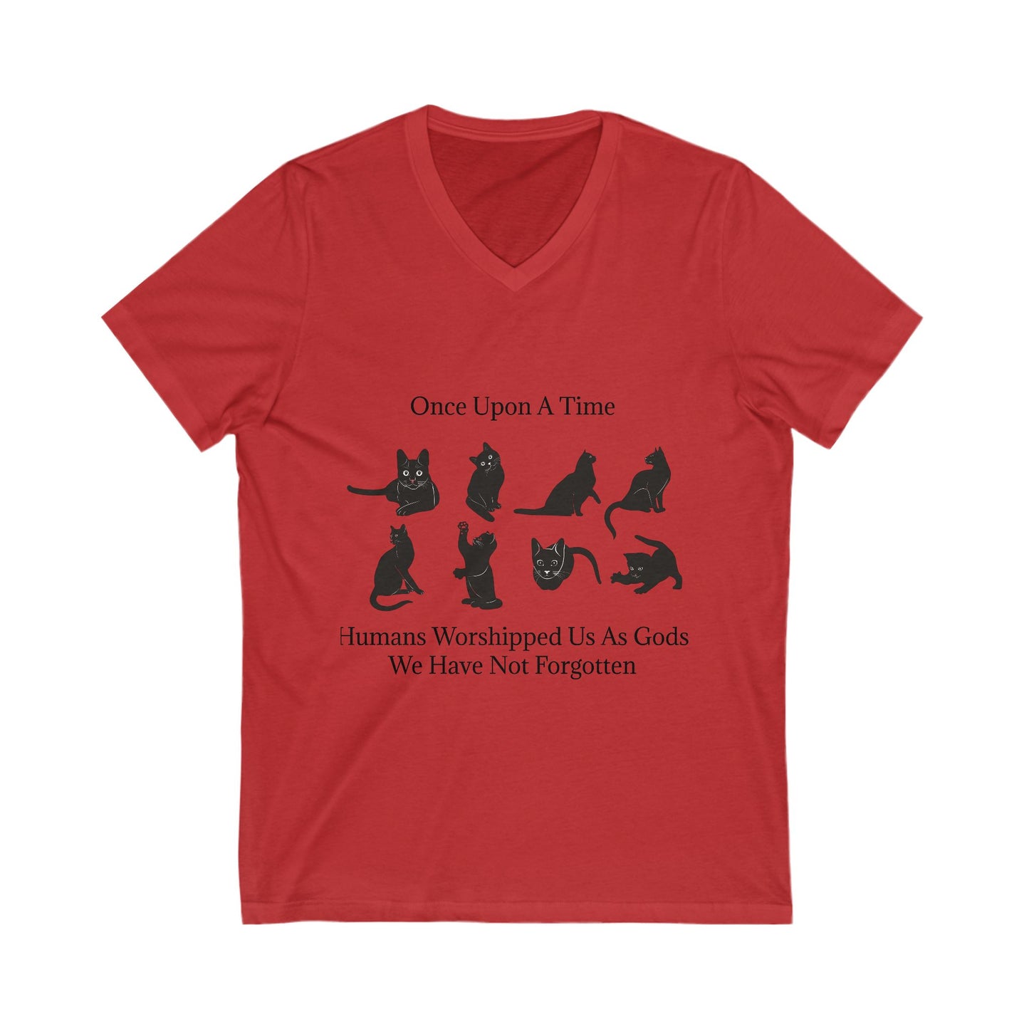 Once Upon A Time Unisex Short Sleeve V-Neck Tee