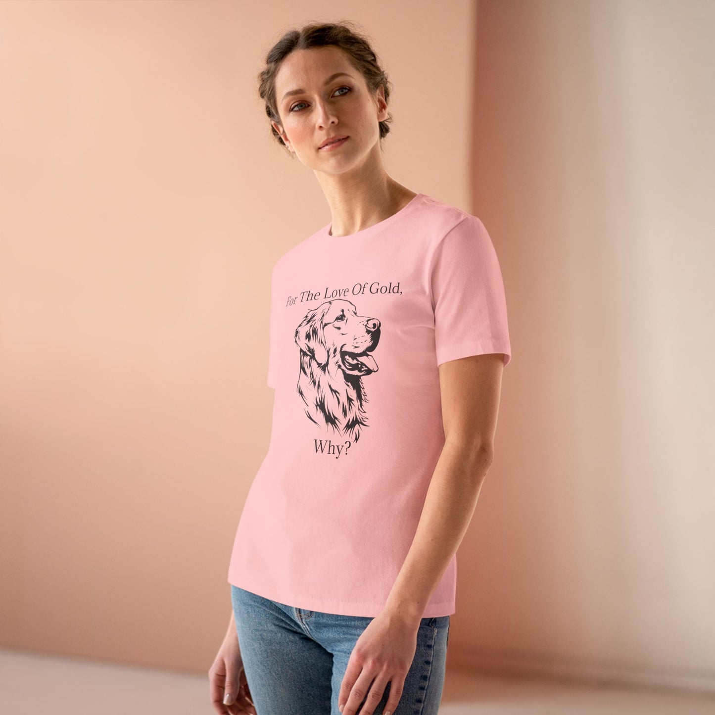 For The Love Of Gold Women's Short Sleeve Crewneck Tee