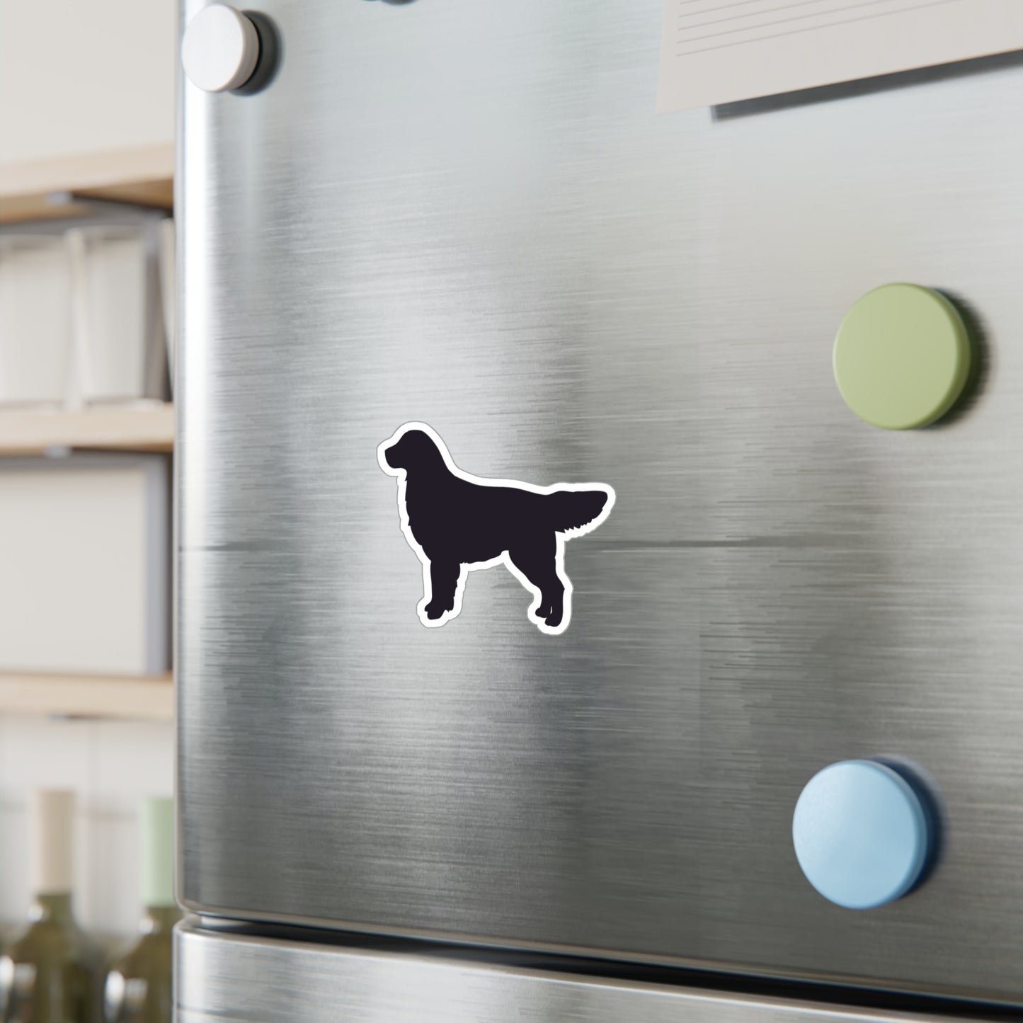 Golden Silhouette Vinyl Decal