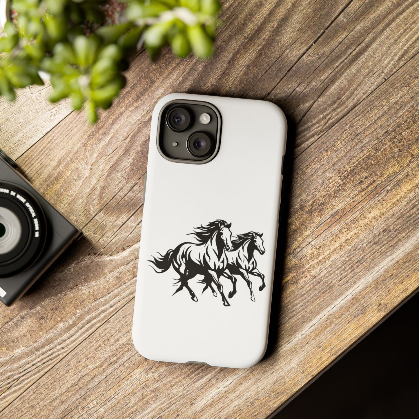 Horsin' Around iPhone Case