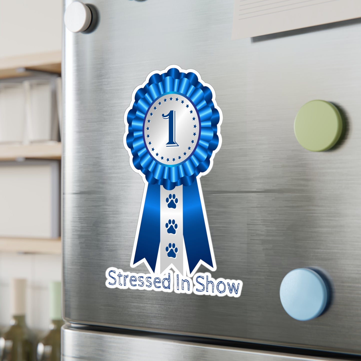 Stressed In Show Vinyl Decal