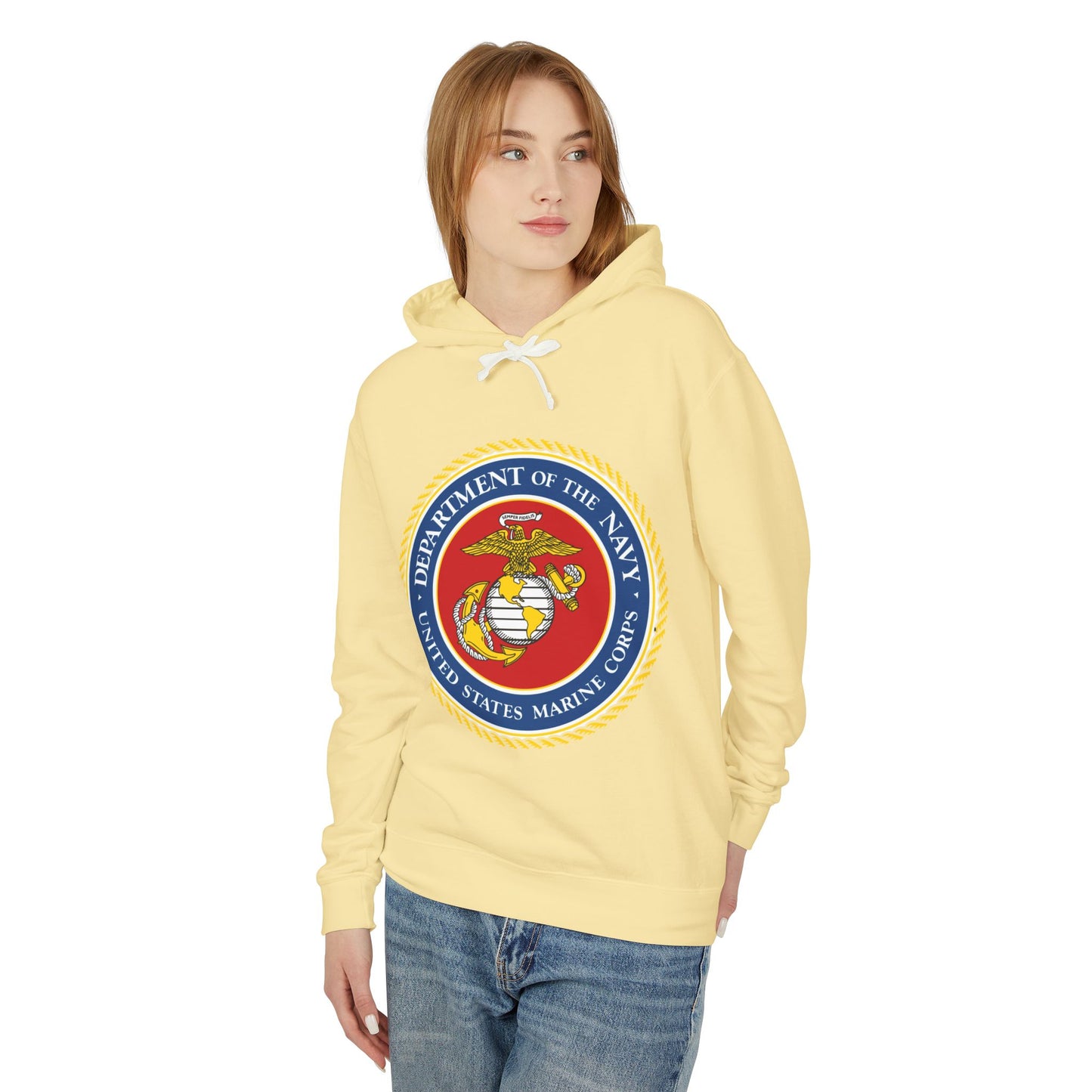 US Marine Corps Unisex Lightweight Hoodie