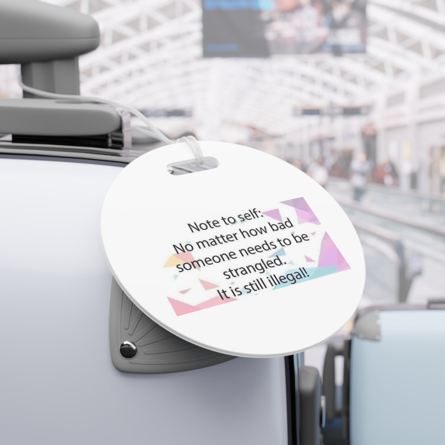 Note To Self Luggage Tag