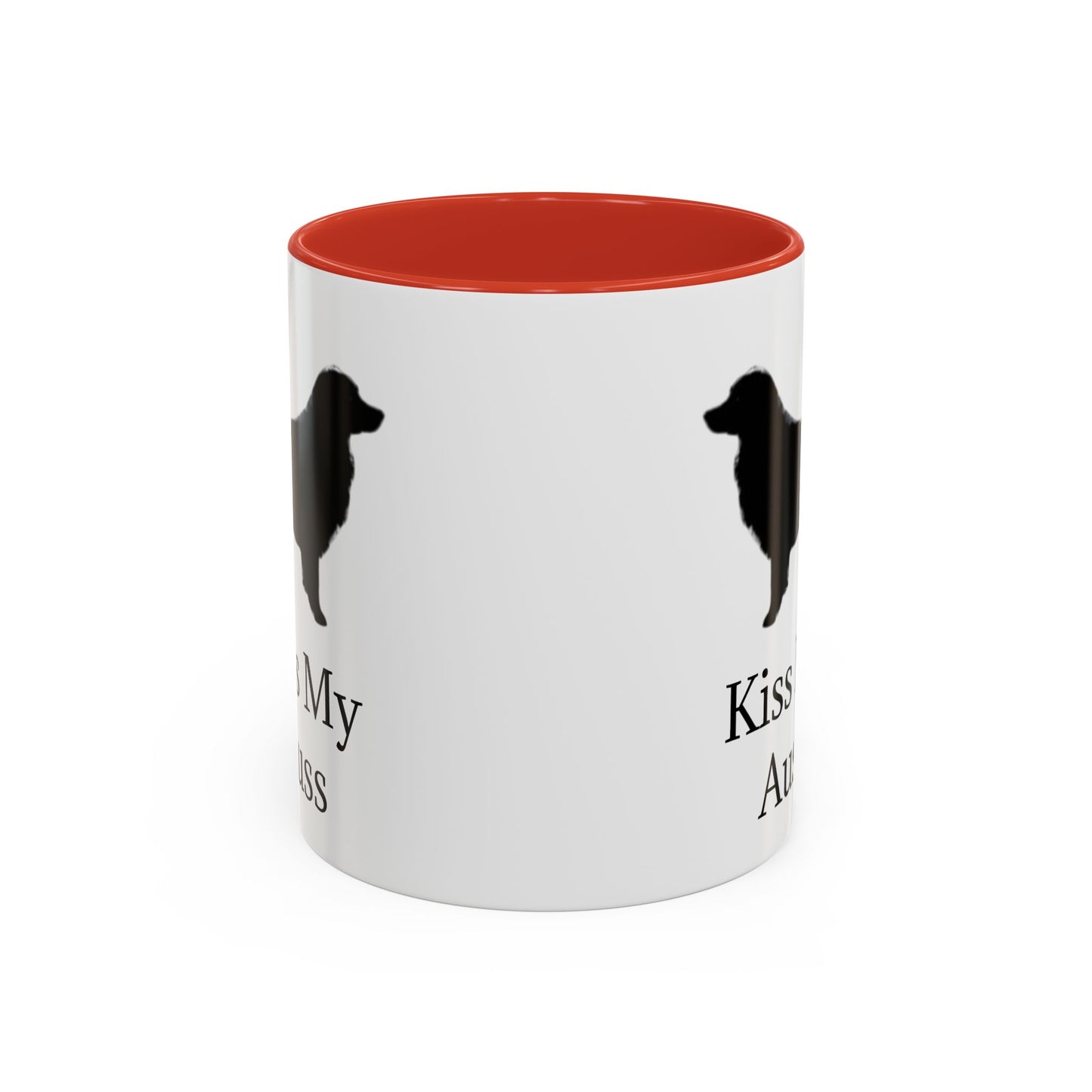 Kiss My Auss 2-Tone Coffee Mug