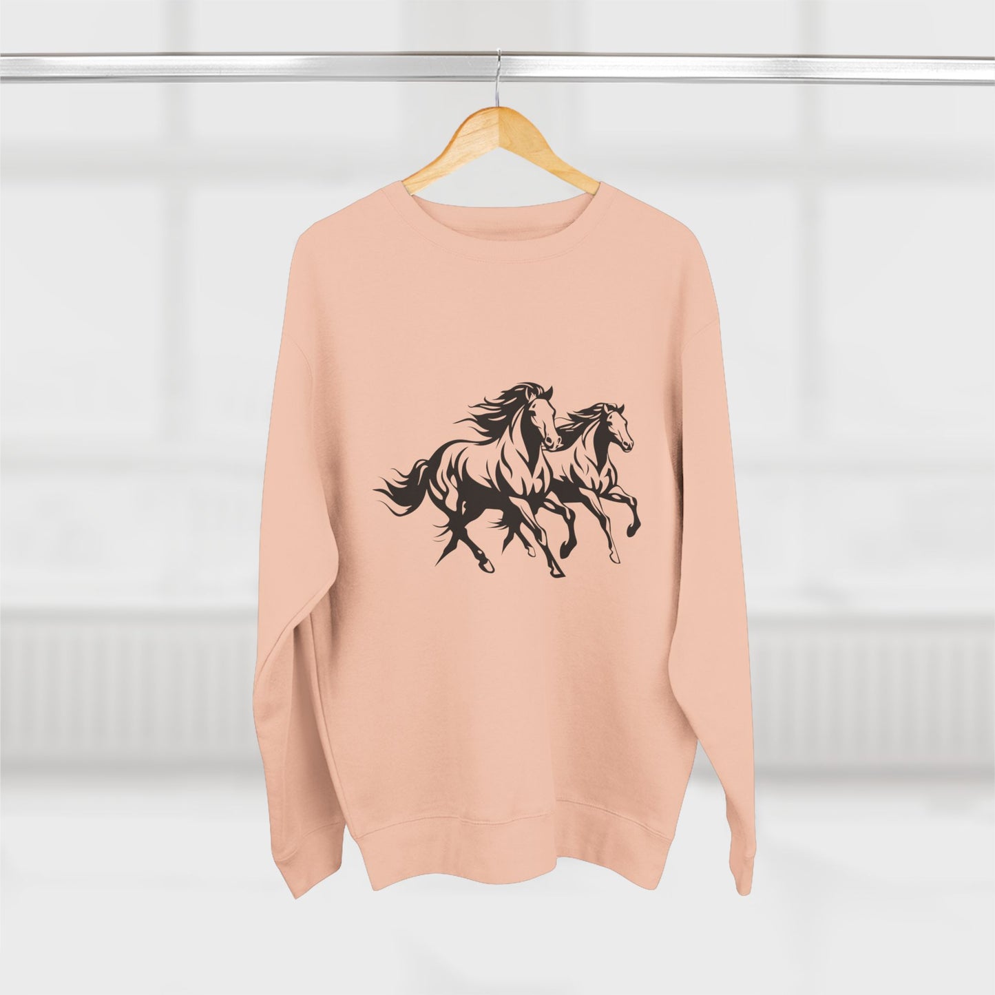 Horsin' Around Unisex Crewneck Sweatshirt