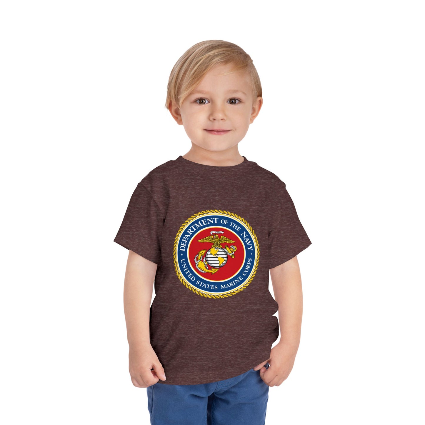 US Marine Corps Toddler Unisex Short Sleeve Crewneck Tee