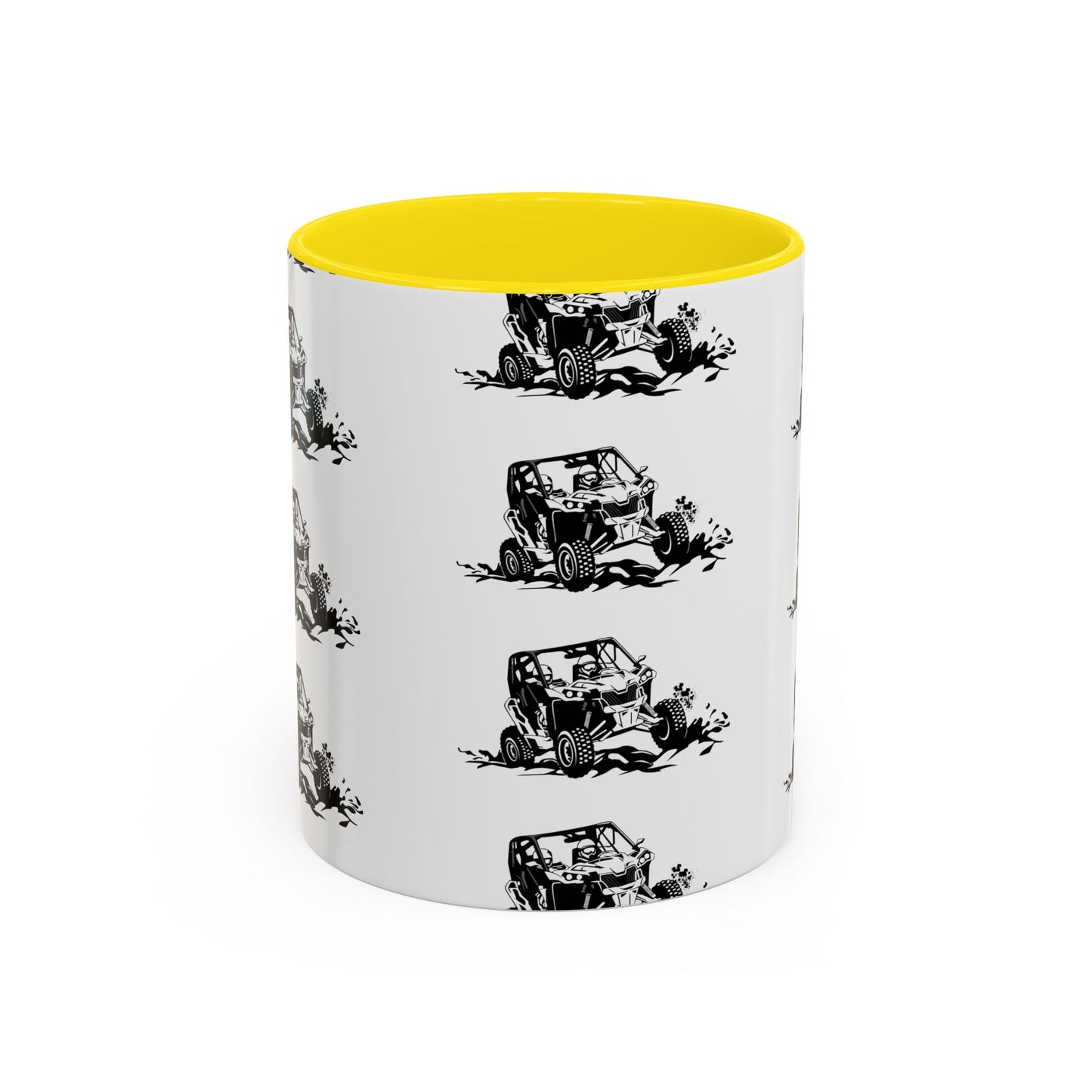 Slingin' Mud Side By Side 2-Tone Coffee Mug