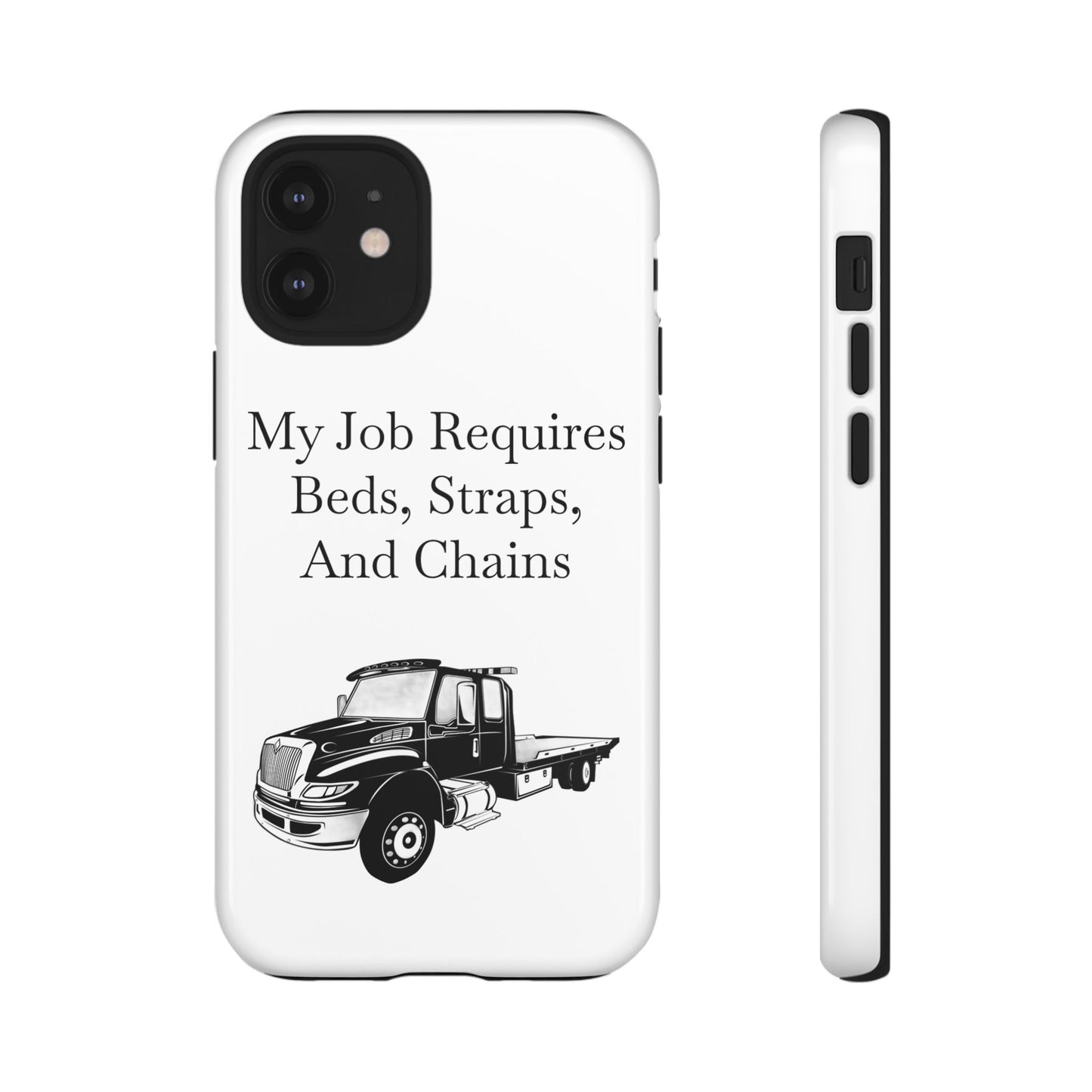 Beds, Straps, And Chains iPhone Case