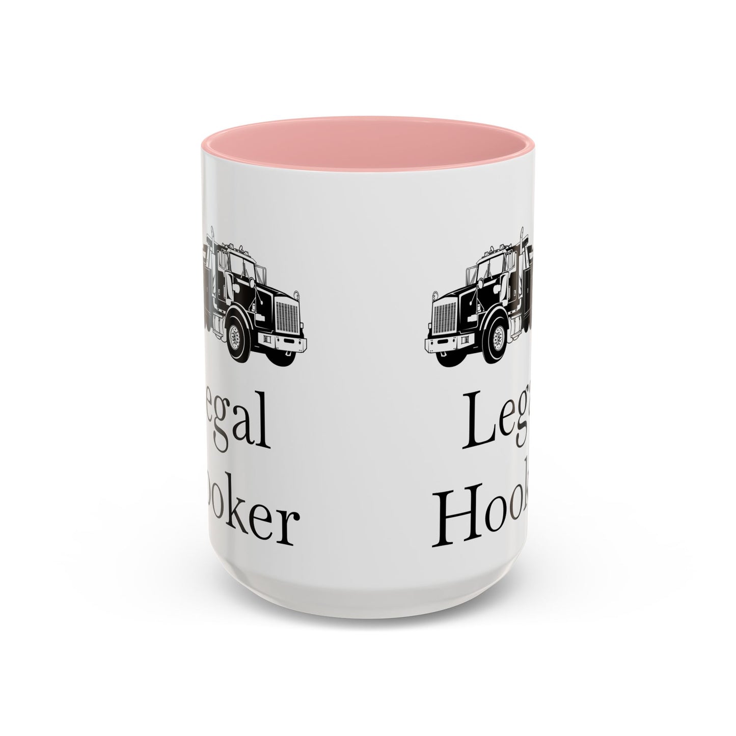 Legal H**ker Heavy Tow Truck 2-Tone Coffee Mug