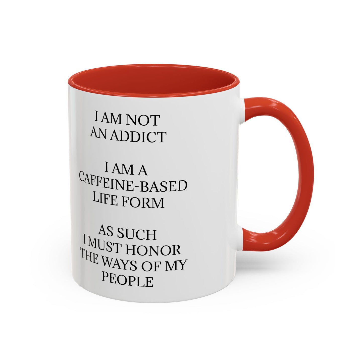 Not An Addict 2-Tone Coffee Mug