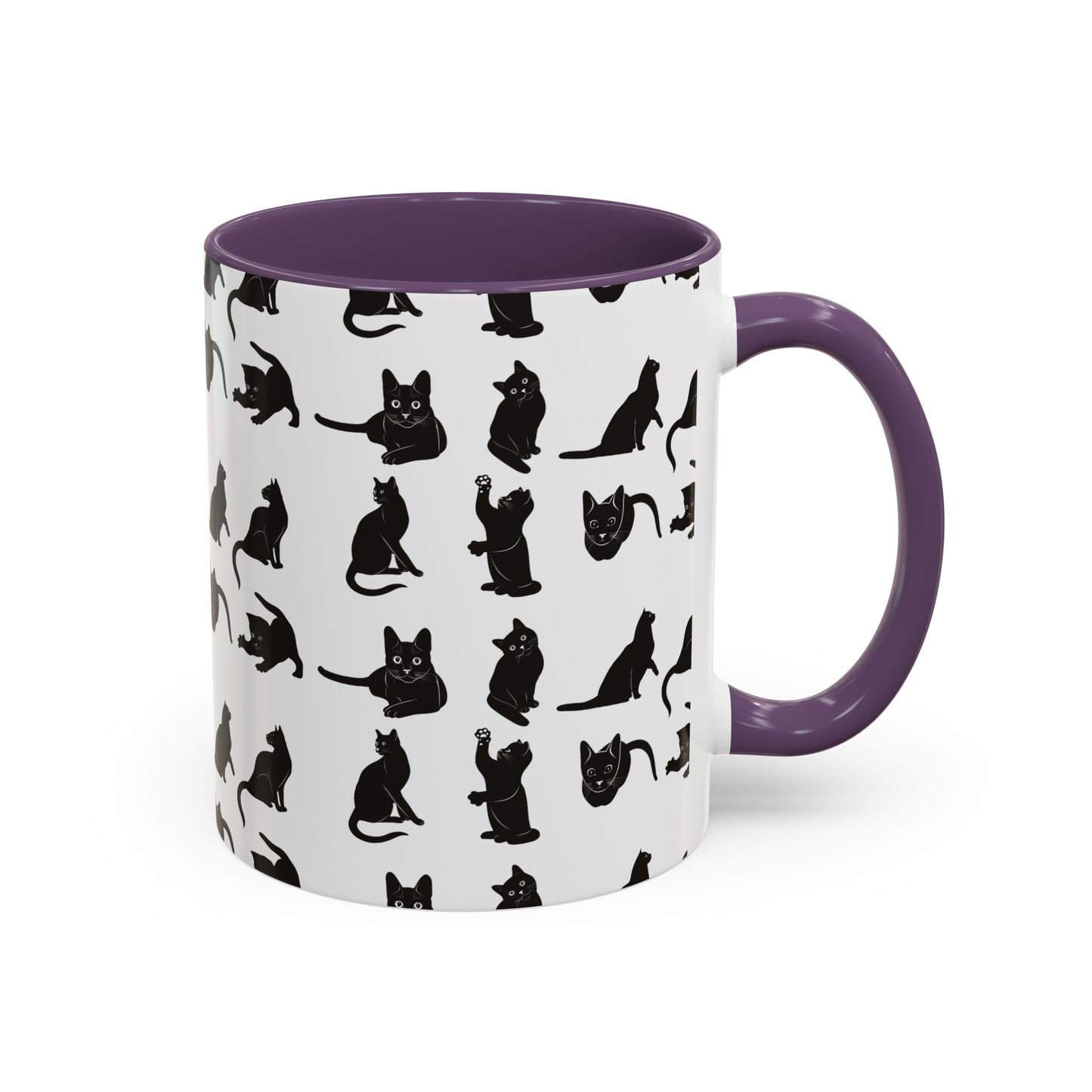 Cats 2-Tone Coffee Mug