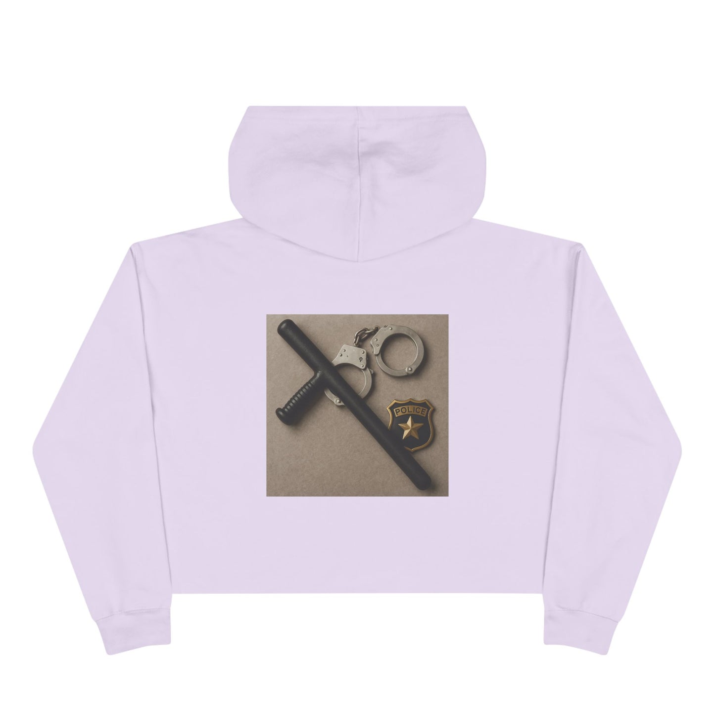 Law Enforcement Appreciation Women's Crop Hoodie