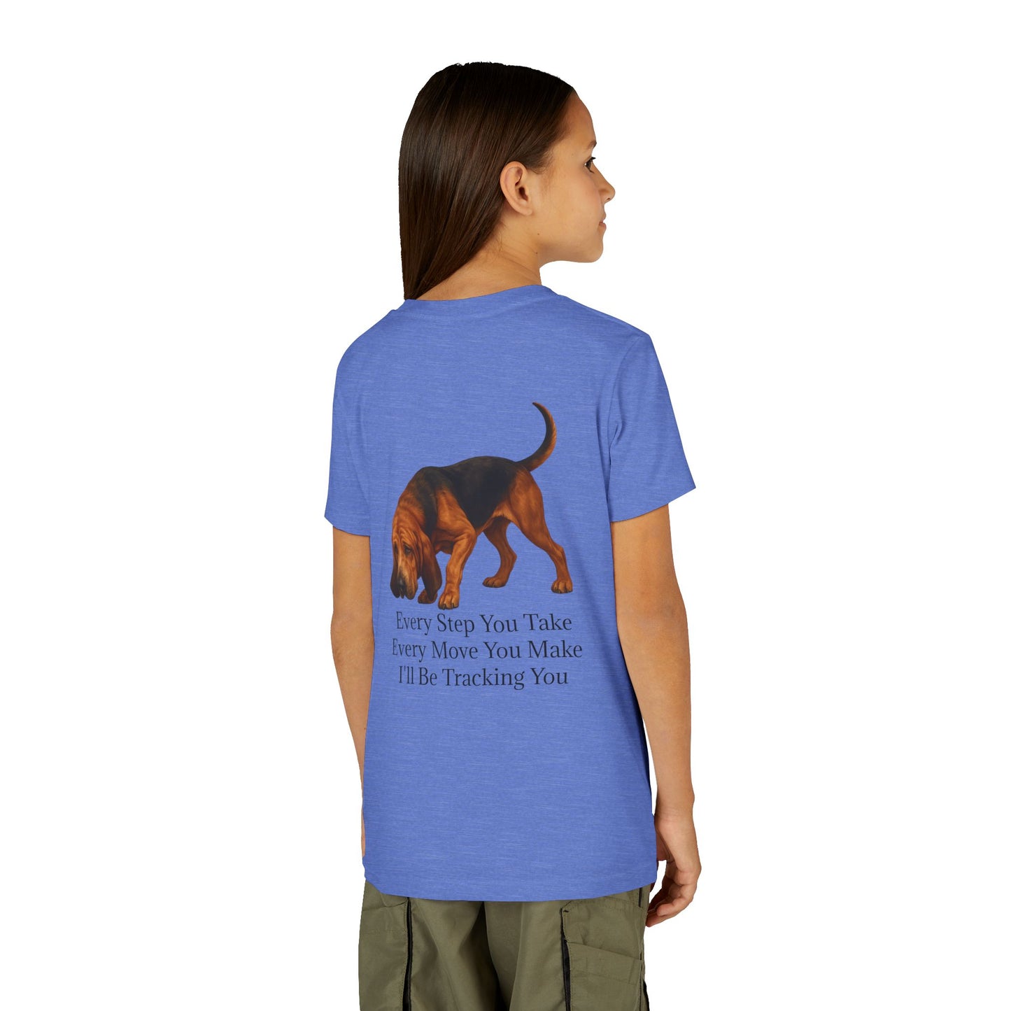 Tracking You Youth Unisex Short Sleeve Crewneck Tee