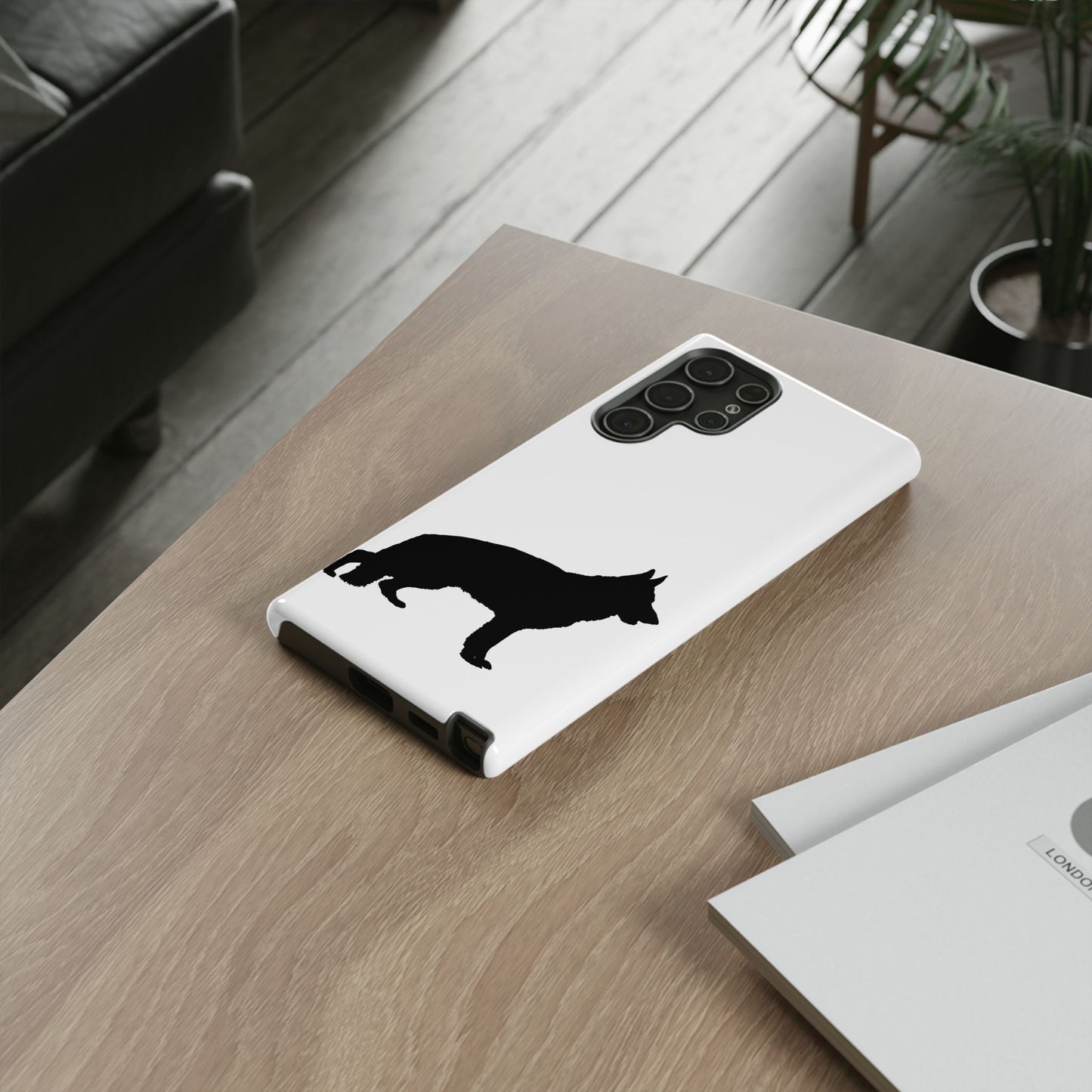 German Shepherd Silhouette Samsung Case