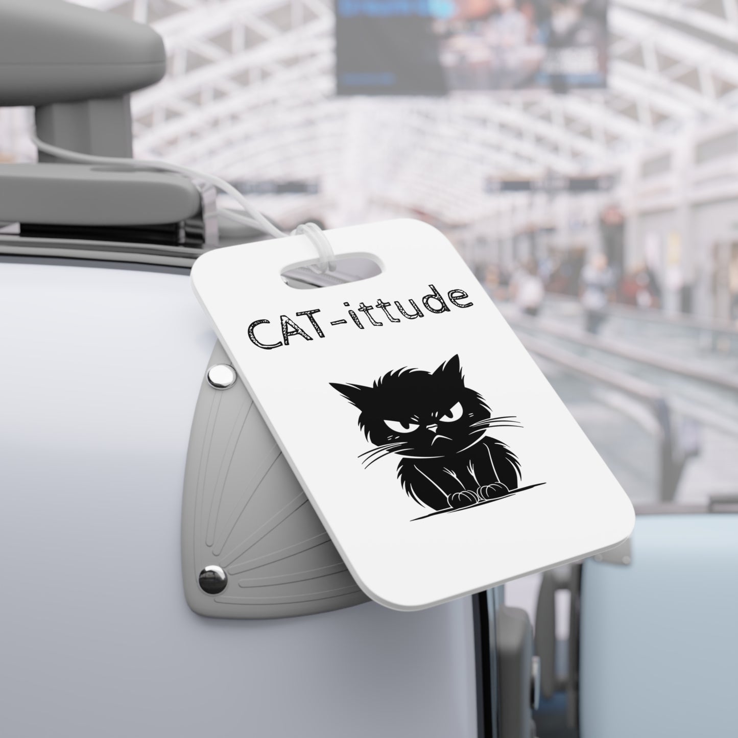 CAT-ittude Luggage Tag