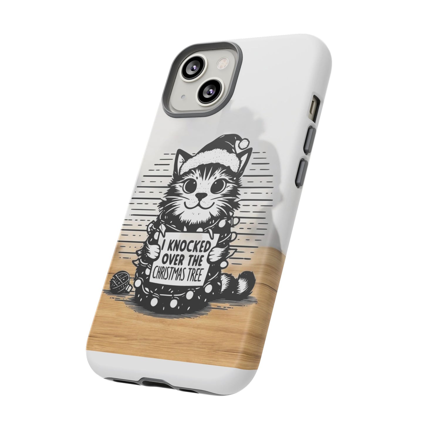 Naughty Cat iPhone Case