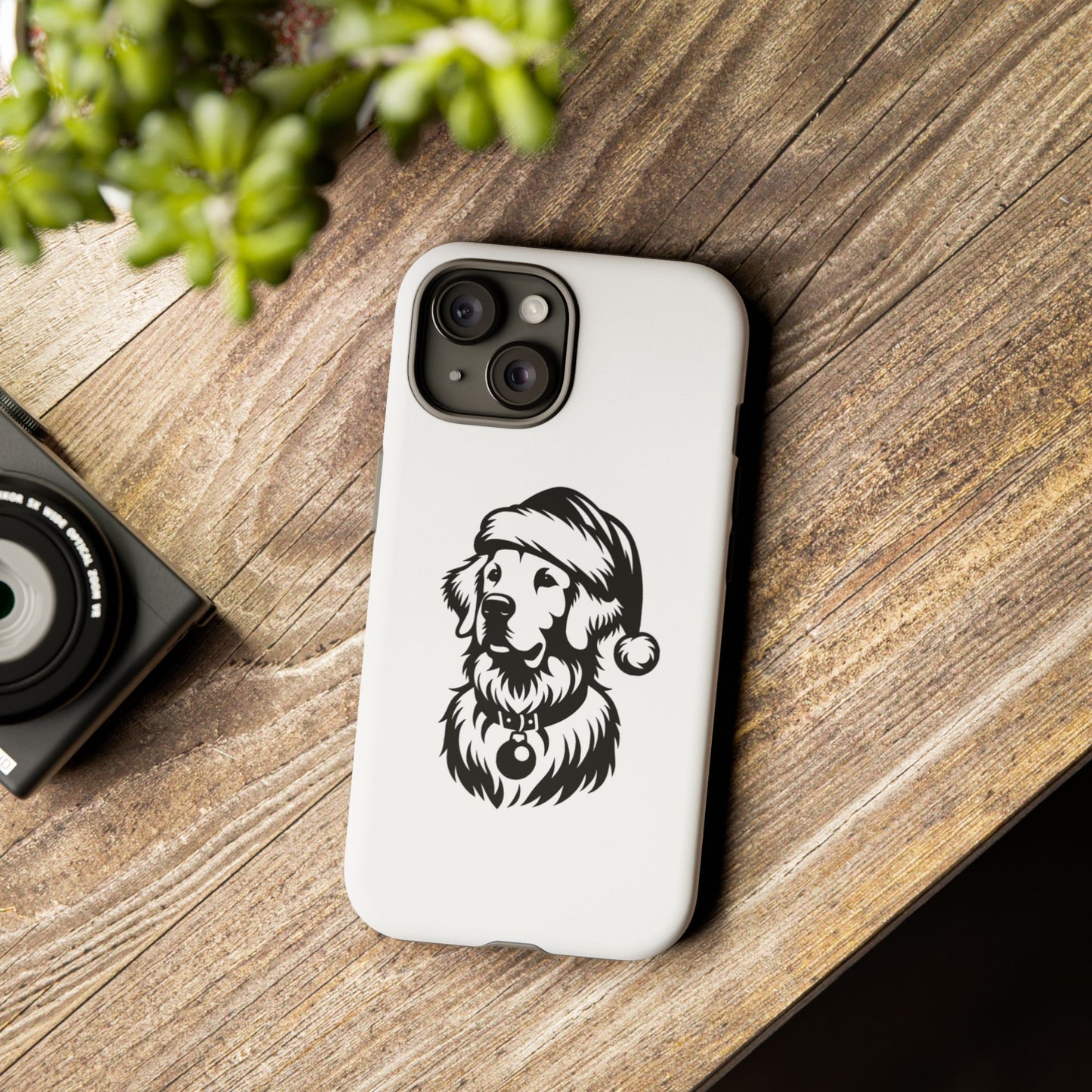 Santa Paws Golden iPhone Case