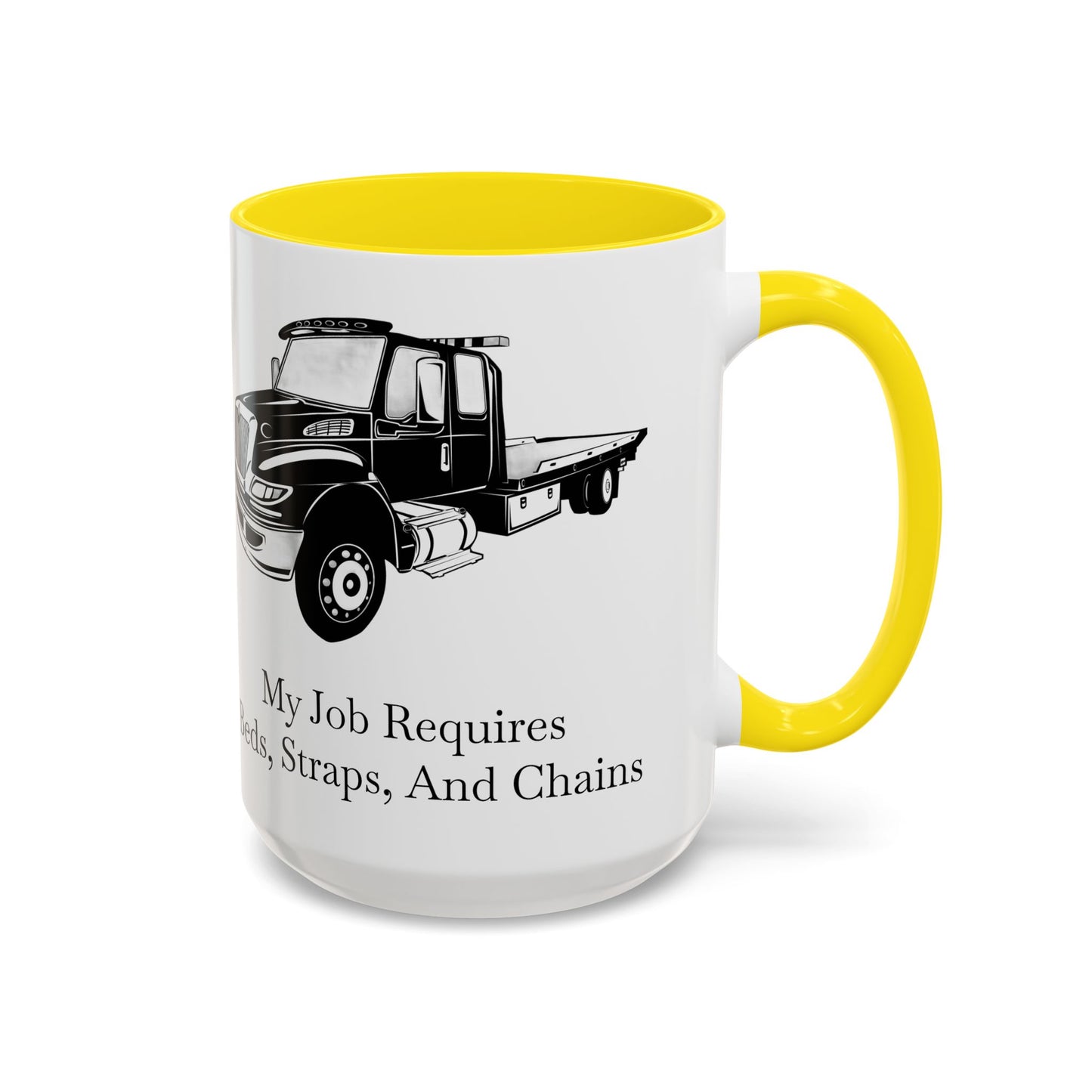 Beds, Straps, And Chains 2-Tone Coffee Mug