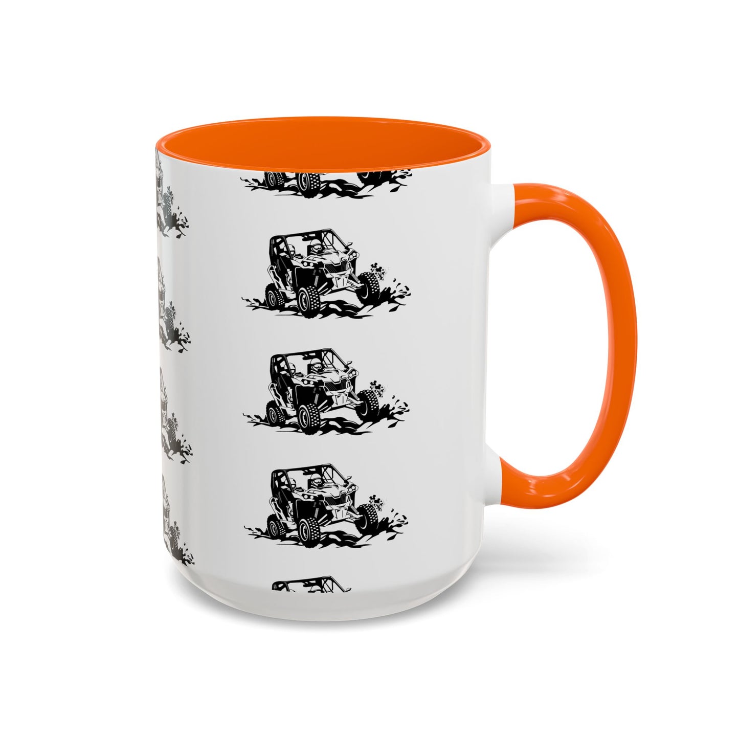 Slingin' Mud Side By Side 2-Tone Coffee Mug