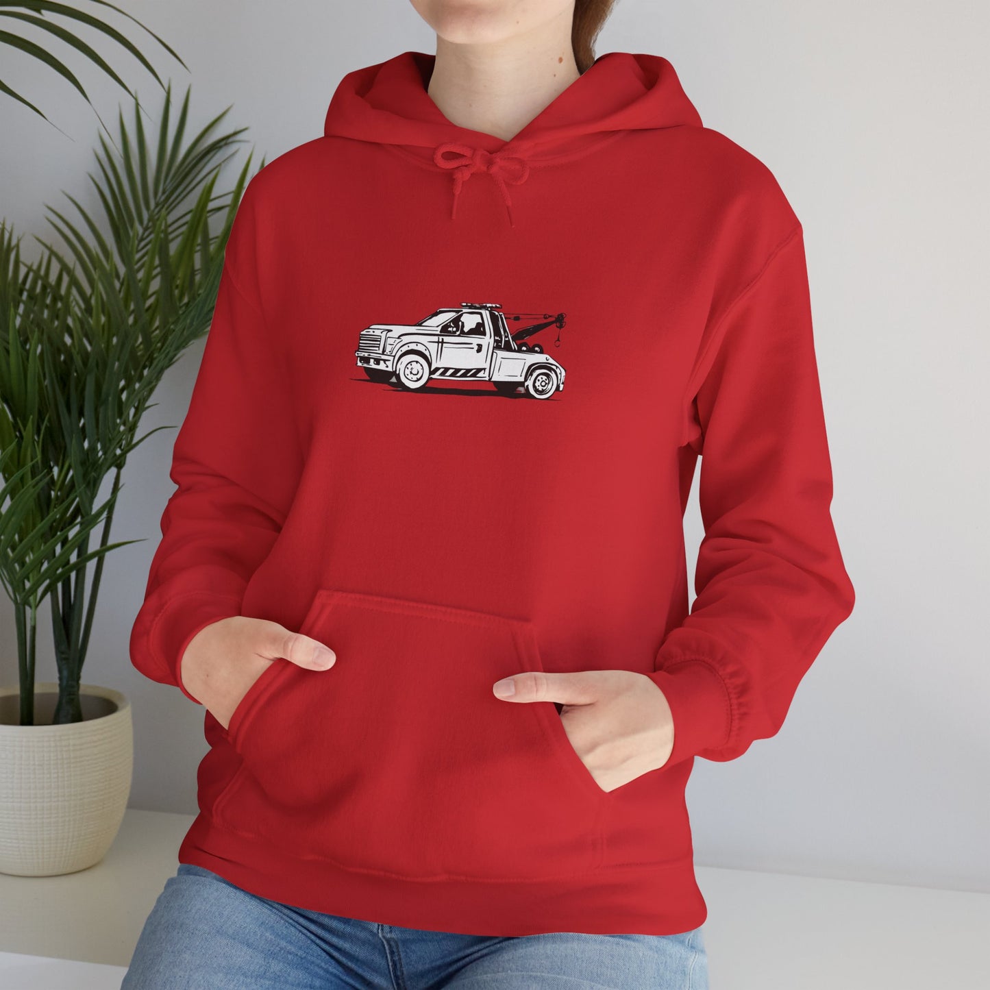 Wheel Lift Tow Truck Unisex Hoodie