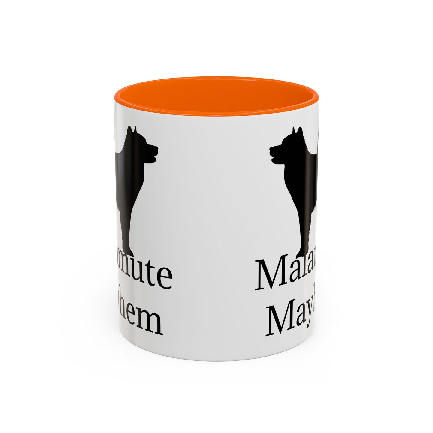 Malamute Mayhem 2-Tone Coffee Mug
