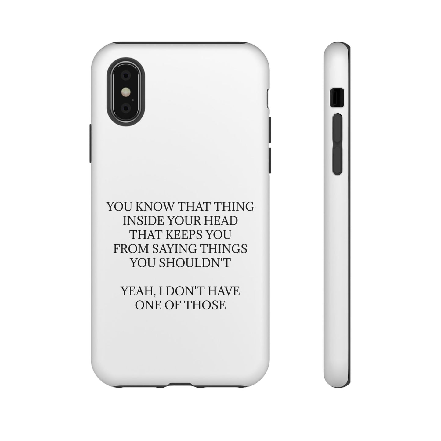 No Filter iPhone Case