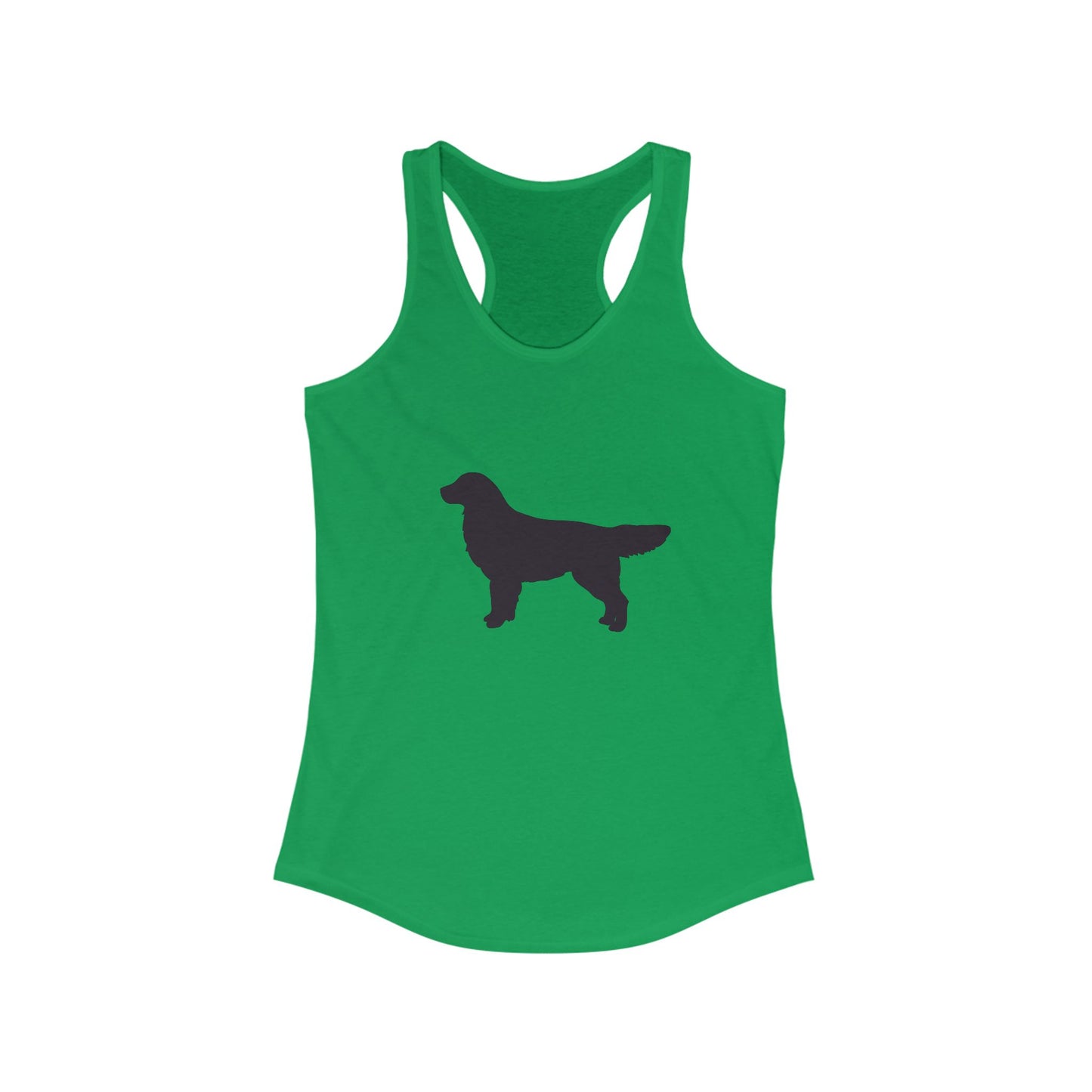 Golden Silhouette Women's Racerback Tank