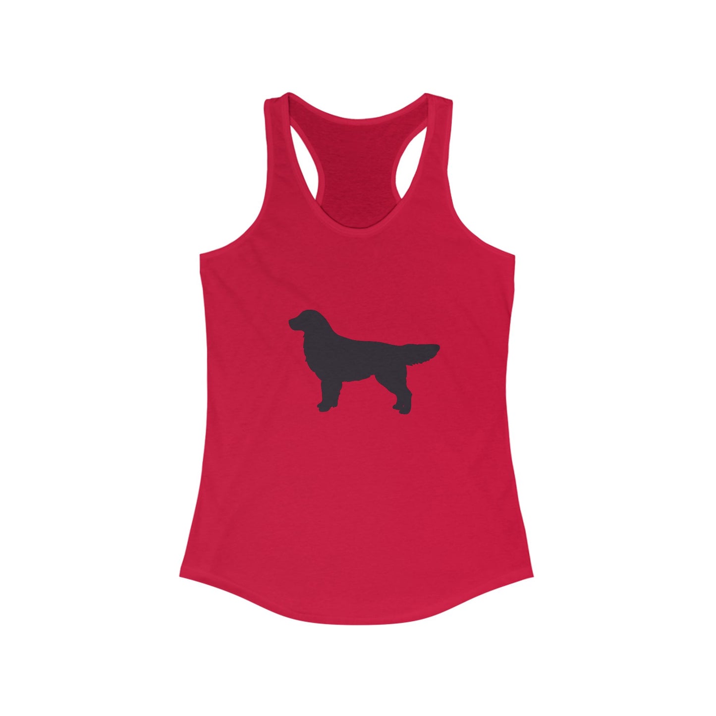 Golden Silhouette Women's Racerback Tank
