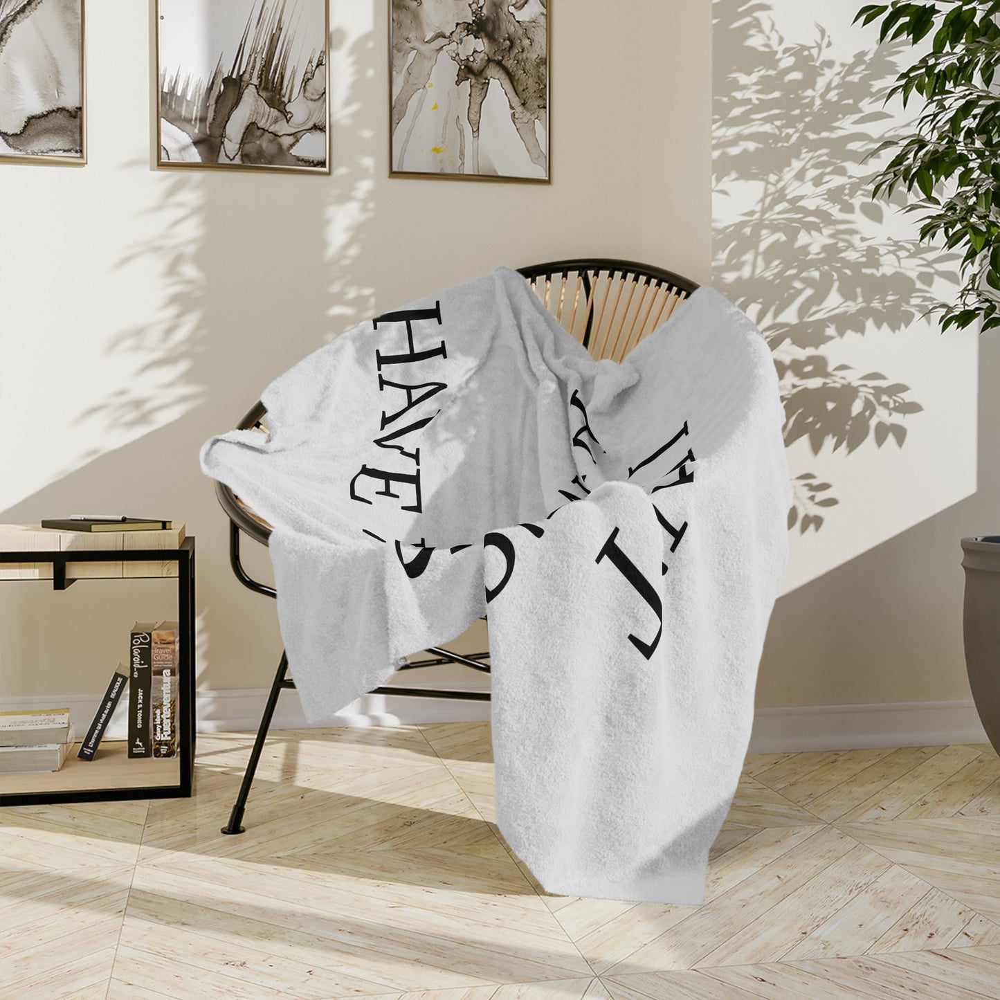 X's And Y's Velveteen Microfiber Blanket