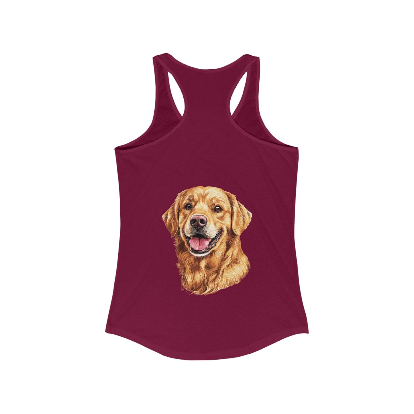 Golden Head Women's Racerback Tank