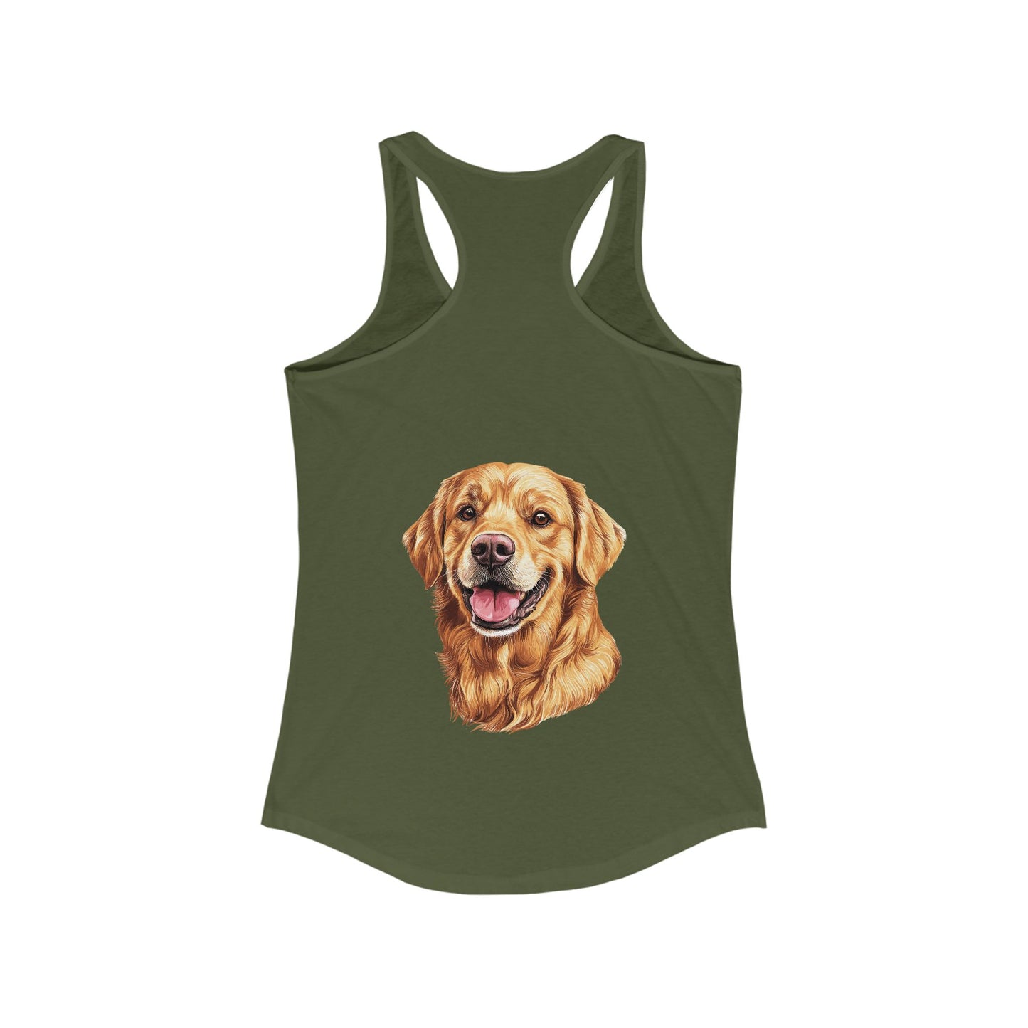 Golden Head Women's Racerback Tank