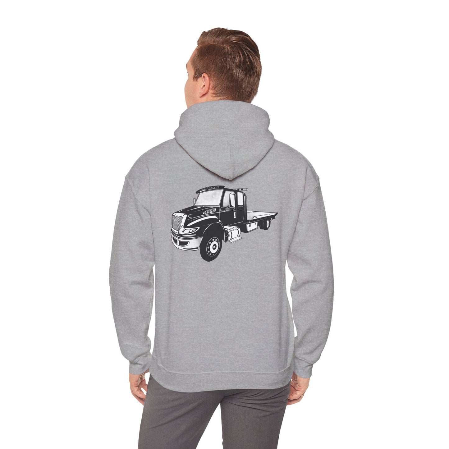 Flatbed Tow Truck Unisex Hoodie