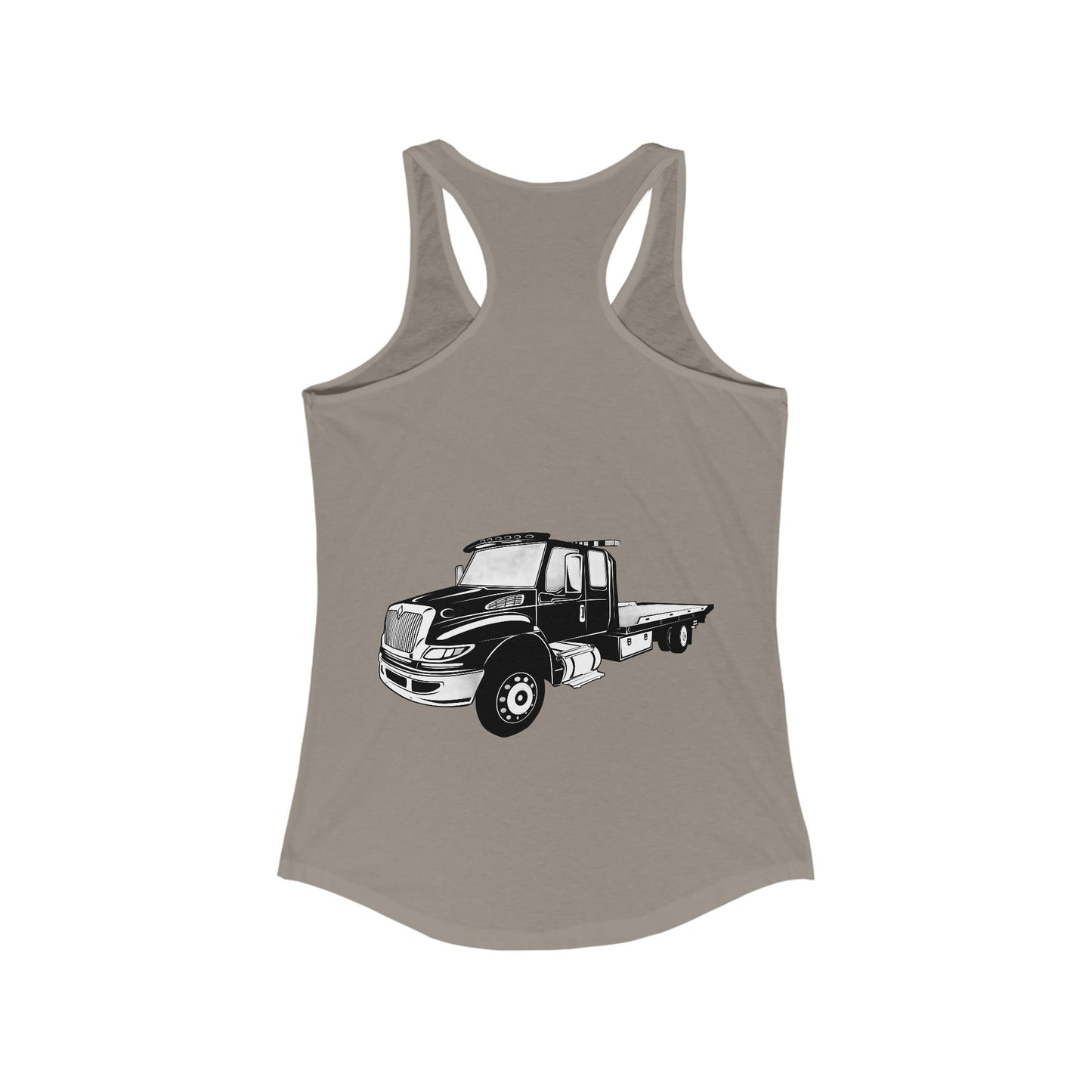 Flatbed Tow Truck Women's Racerback Tank