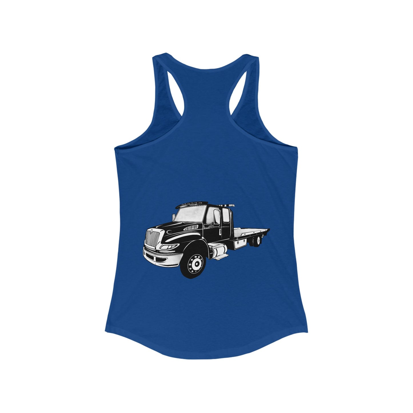 Flatbed Tow Truck Women's Racerback Tank