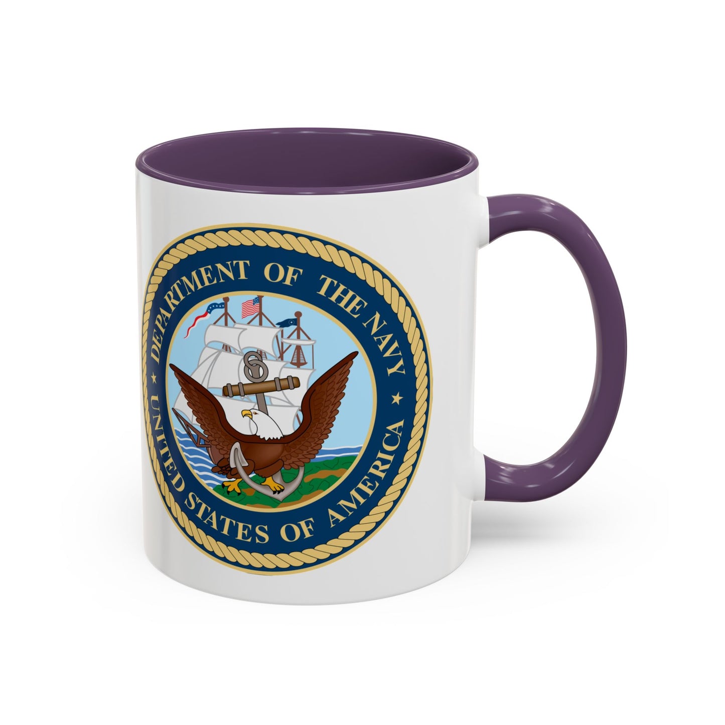 US Navy 2-Tone Coffee Mug