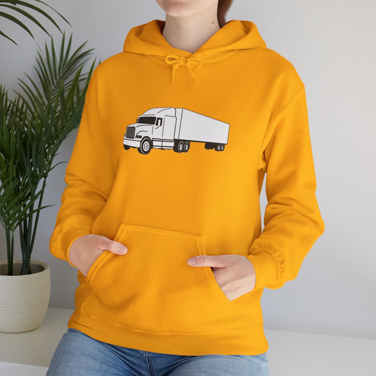 Semi Truck Unisex Hoodie