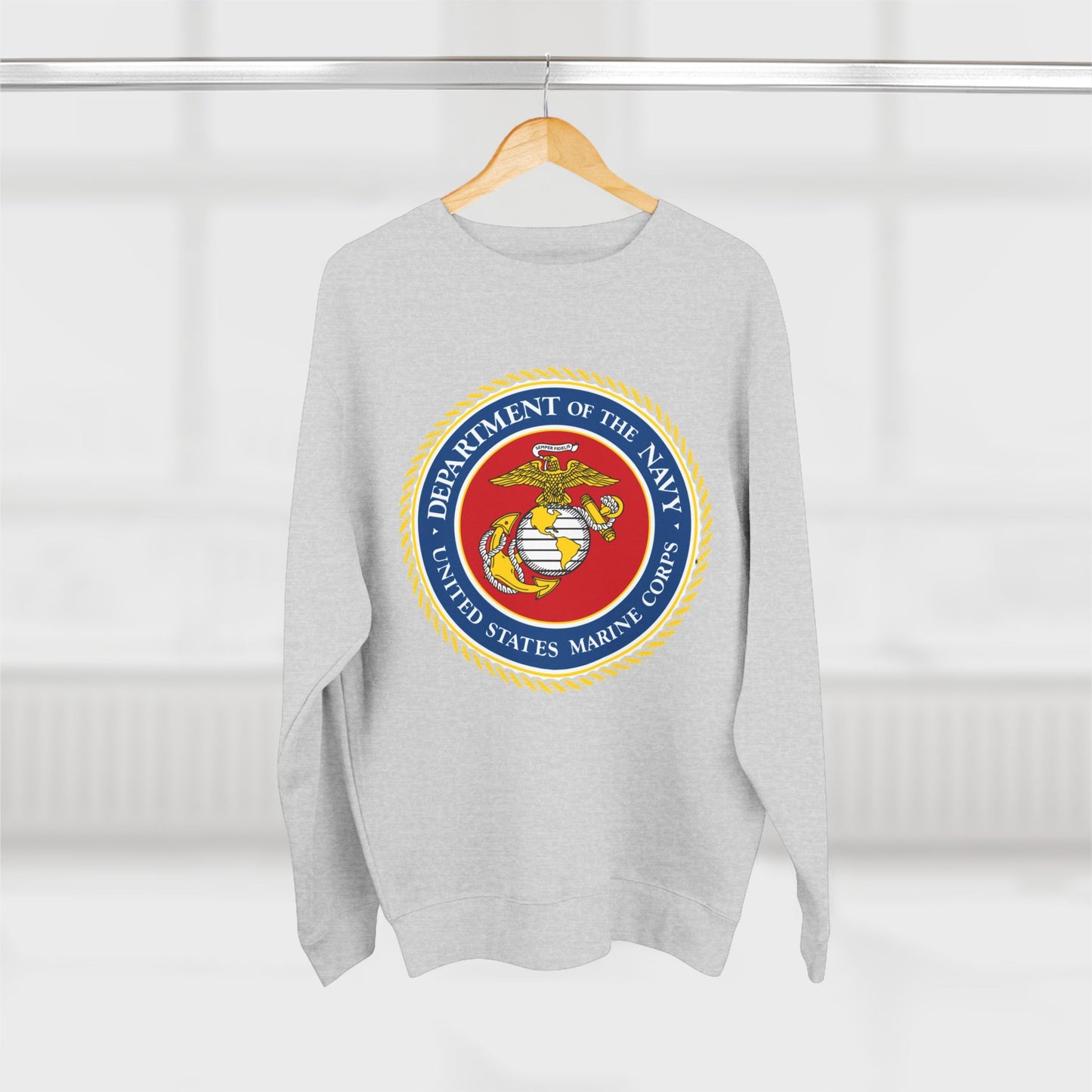 US Marine Corps Unisex Crewneck Sweatshirt