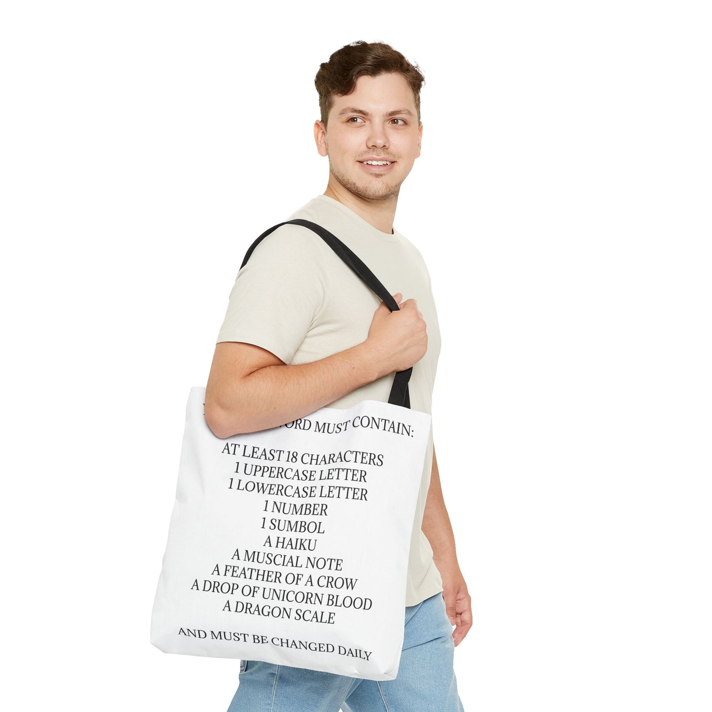 Password Tote Bag