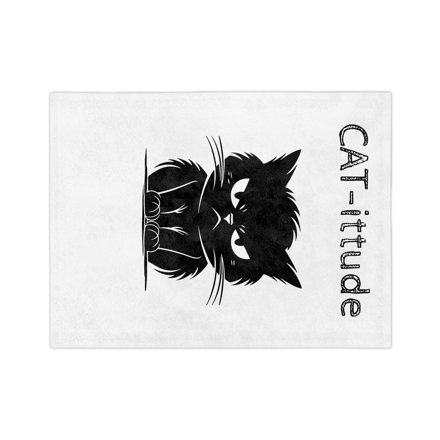 CAT-ittude Velveteen Microfiber Blanket