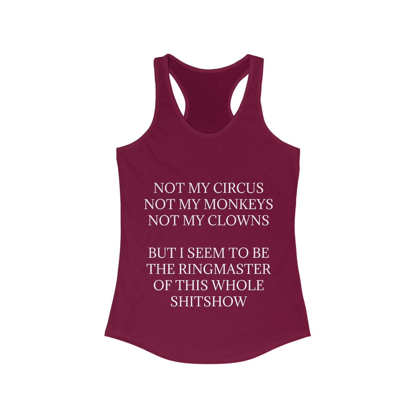 Ringmaster Women's Racerback Tank