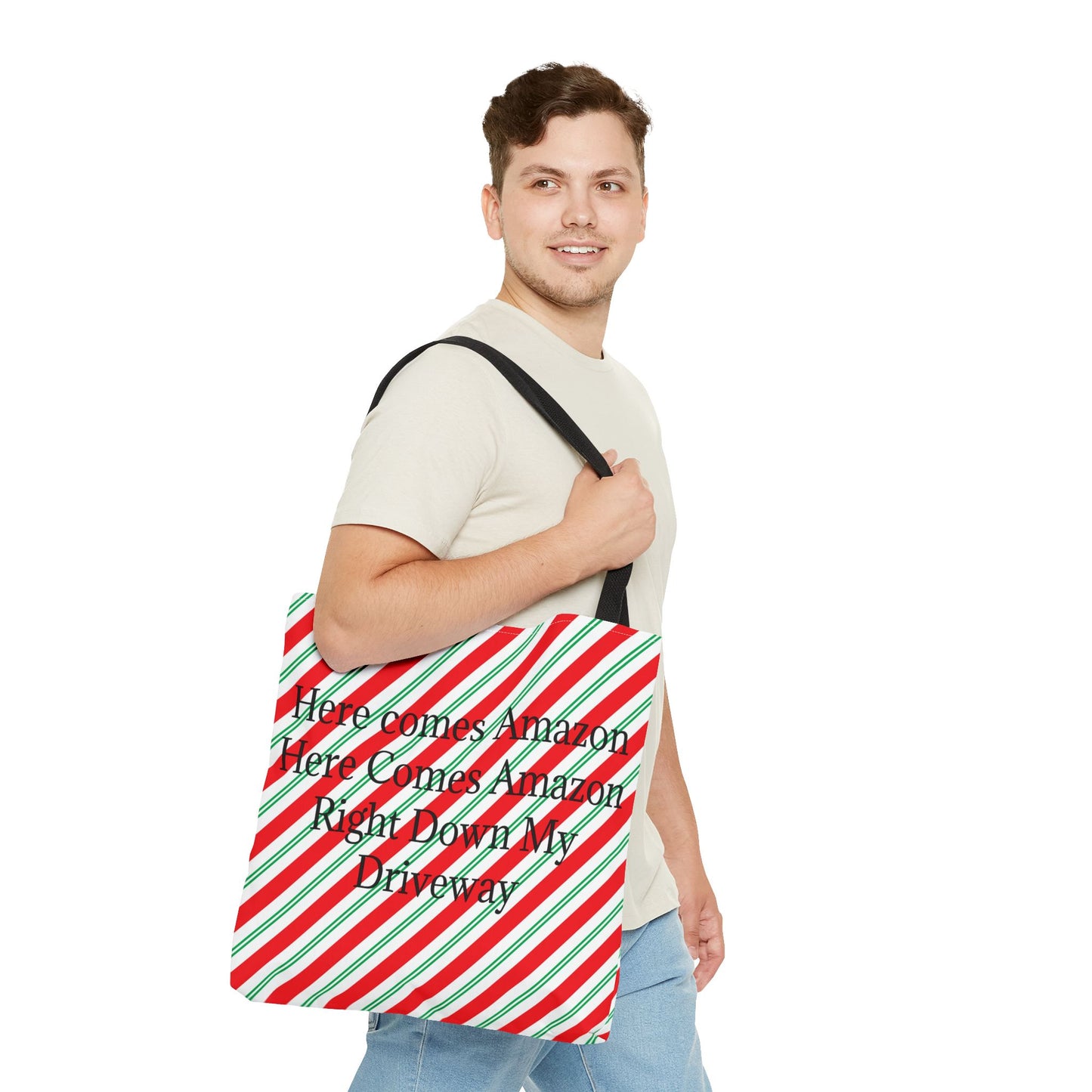 Here Comes Amazon Tote Bag