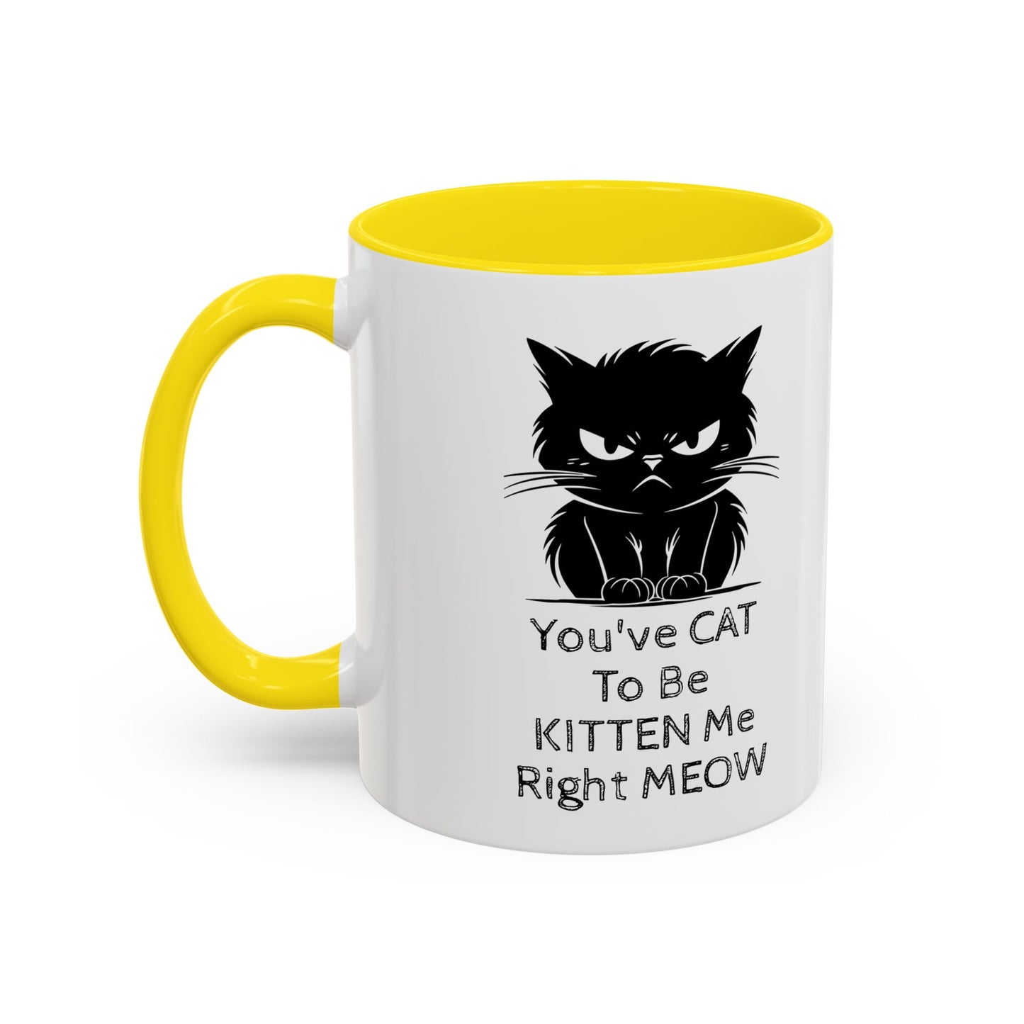 Kitten Me 2-Tone Coffee Mug