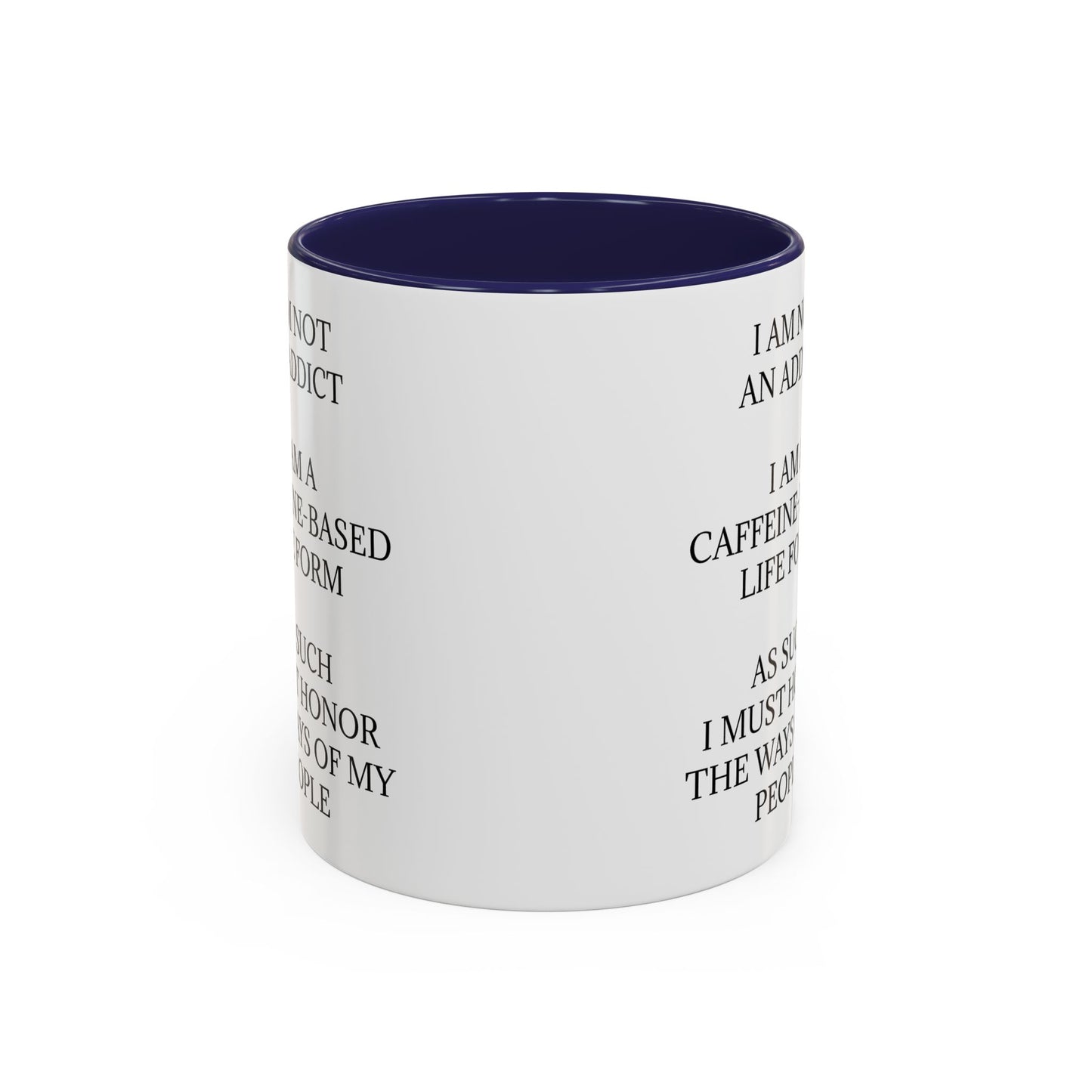 Not An Addict 2-Tone Coffee Mug